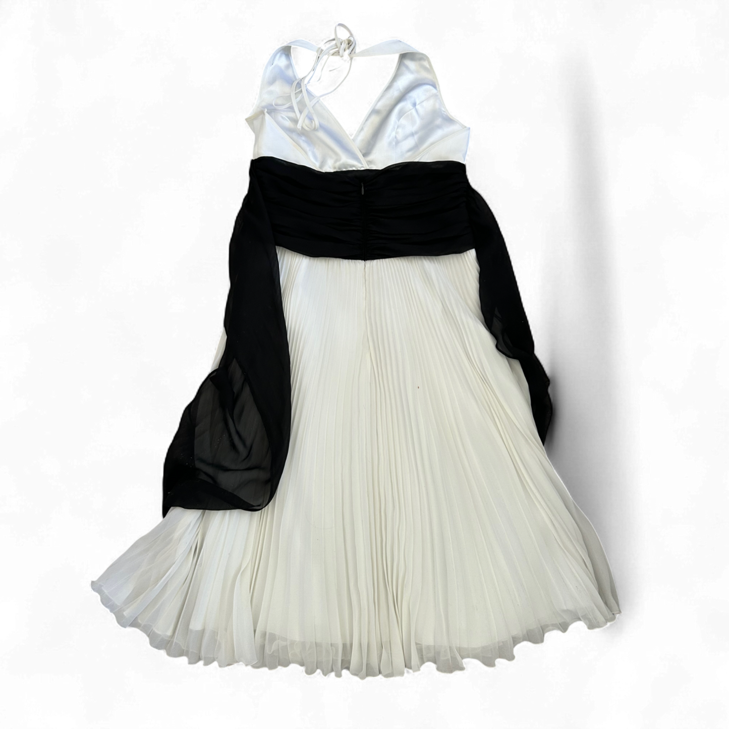 Apart Kleid Damen Dress Damenkleid Gr. 36 Weiß Schwarz Festlich Elegant Zustand