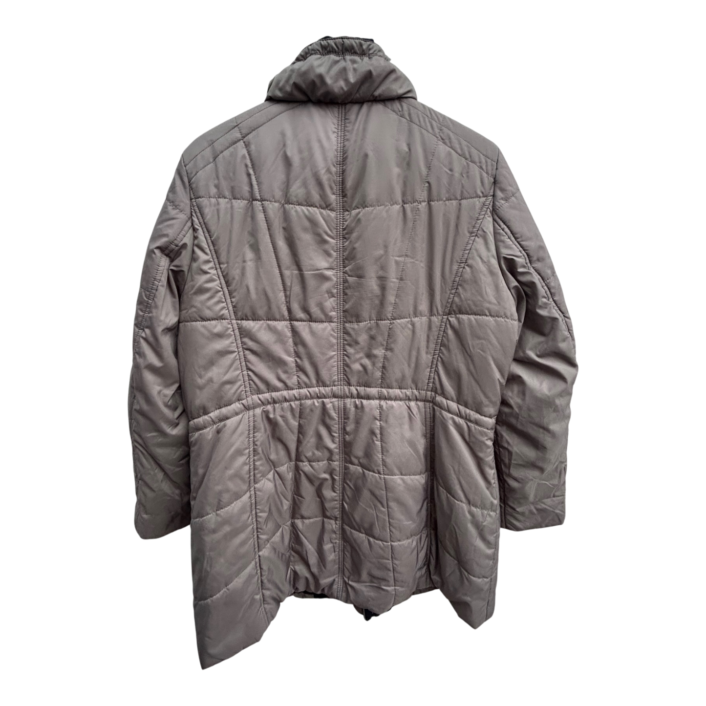 Gerry Weber Damen Steppjacke Gr L Beige Winterjacke Warm Elegant Zwei Wege Reißer