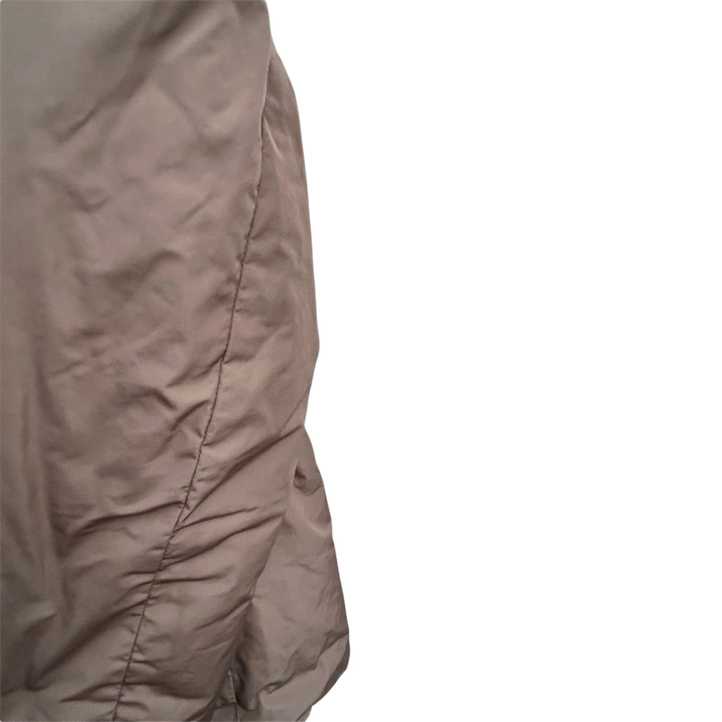 Geox Respira Jacke Damen Gr 36 Beige Übergangsjacke Atmungsaktiv 2 Wege Zipper