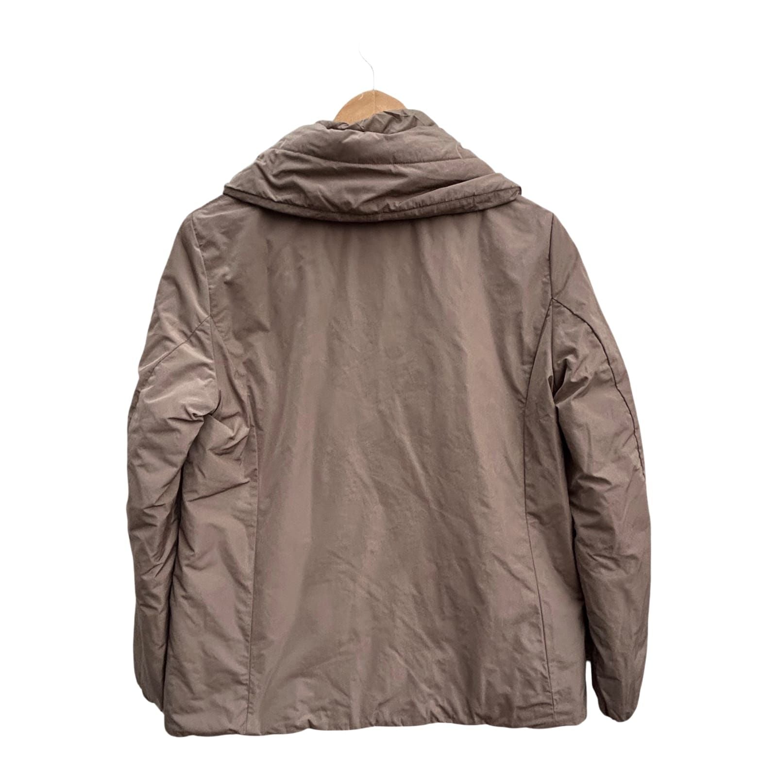 Geox Respira Jacke Damen Gr 36 Beige Übergangsjacke Atmungsaktiv 2 Wege Zipper