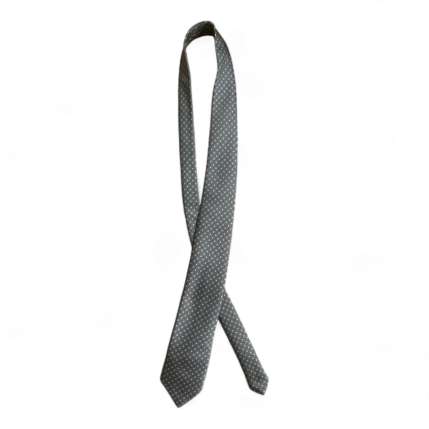 🟤 Braune Krawatte mit feinem Punktmuster – Elegant & Klassisch