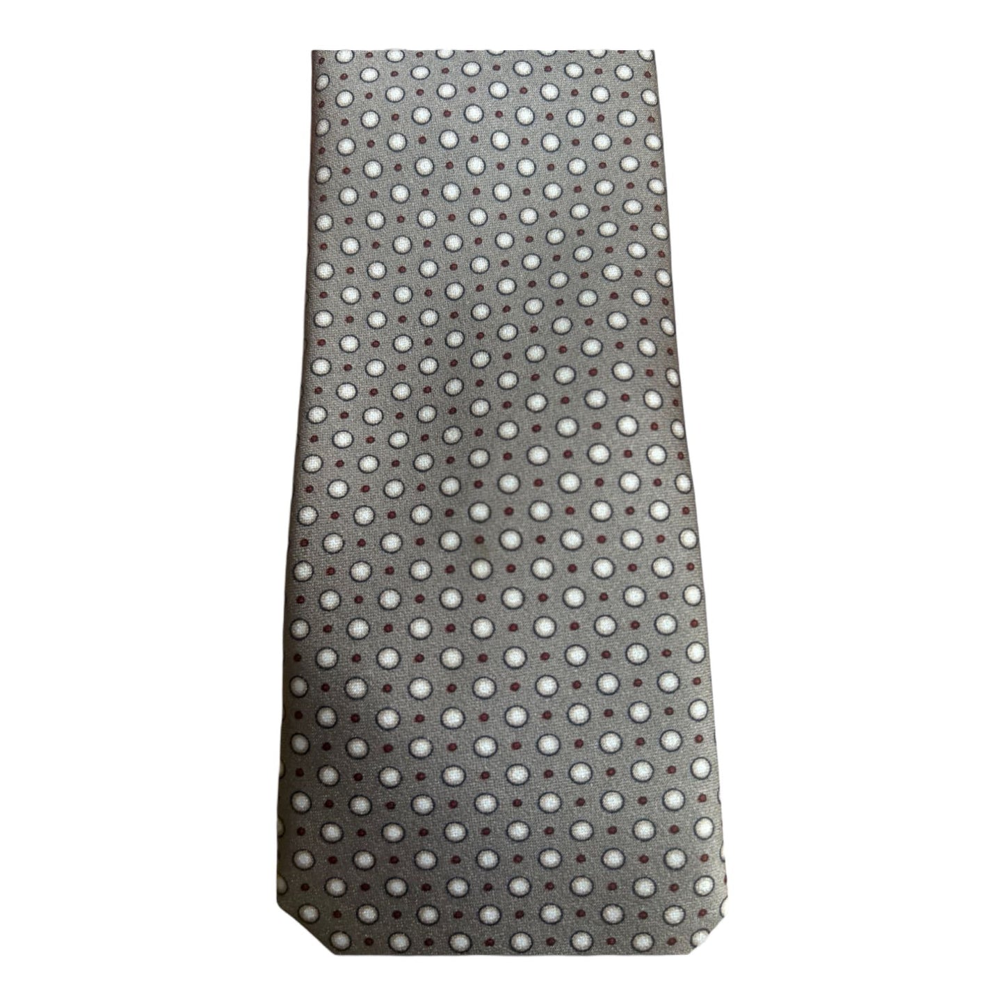EleganceKrawatten Braune Krawatte Mit Punktmuster - Elegant Und Vielseitig