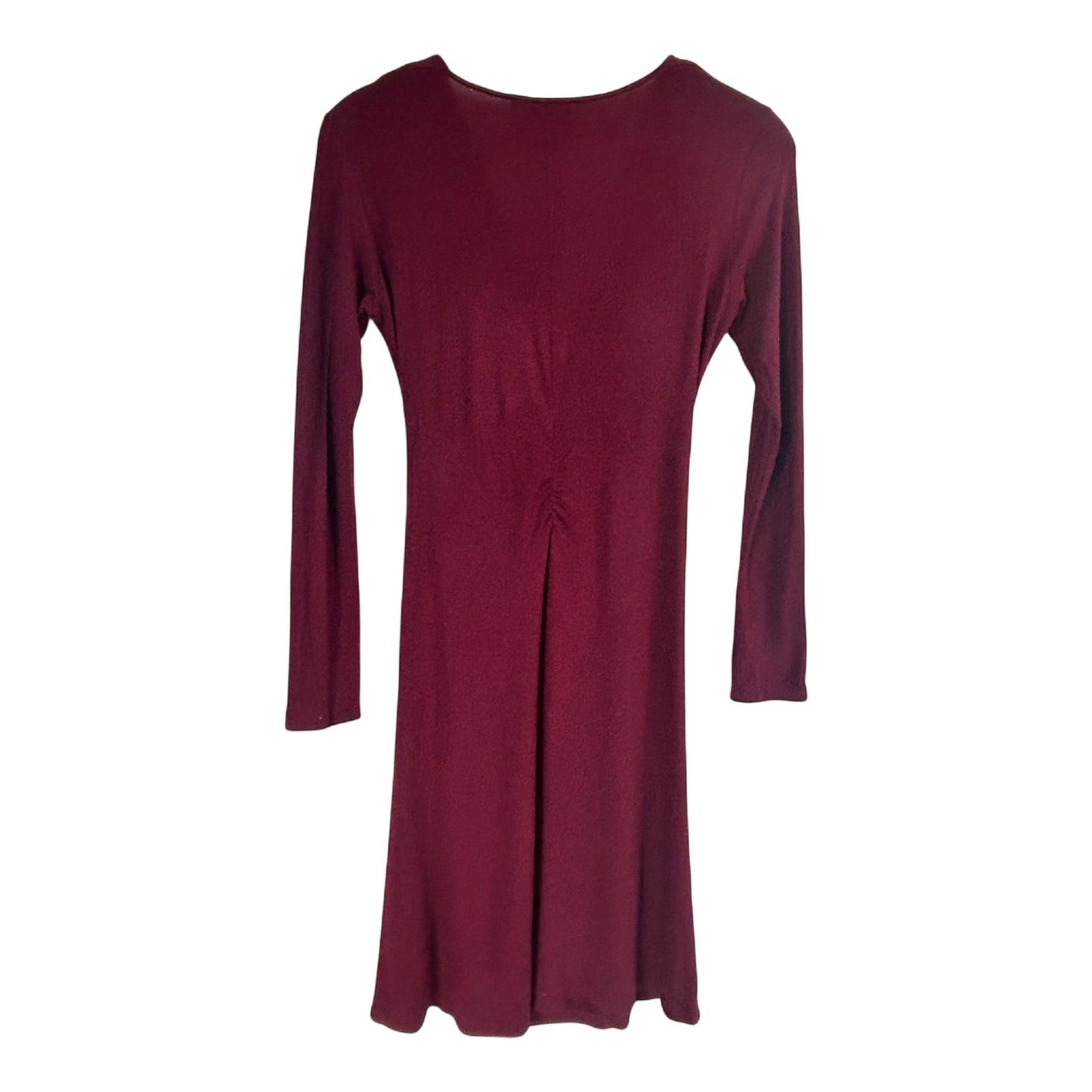 Petra Gittel Kleid Damen Dress Damenkleid Gr. S Bordeaux Elegant Made in Berlin