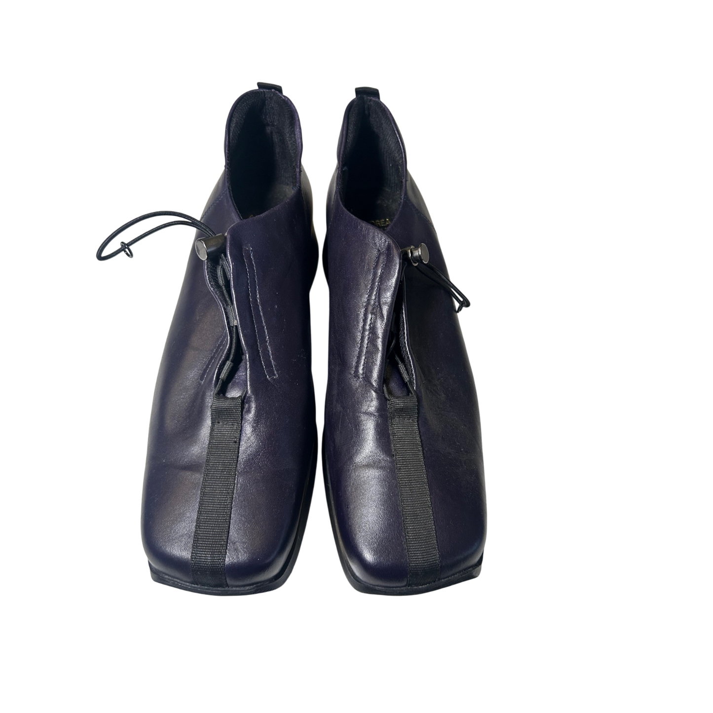 Andrea Conti Damen Halbschuhe Leder Violett Elegant Freizeit Business Gr 40