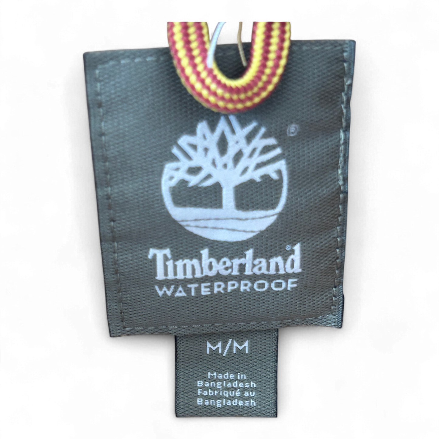 Timberland Herrenjacke M Braun Waterproof 100 % Nylon Outdoor Kapuze Logo