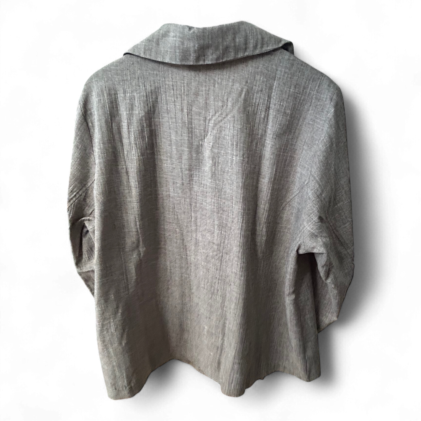 Damenjacke Otto 52 Braun 100 % Polyester Leicht Reißverschluss Taschen