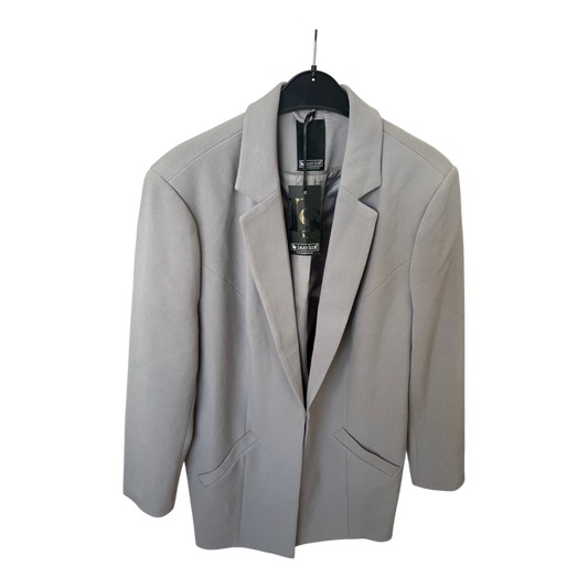 Laura Scott Damen Blazer Gr 46 Grau Neu mit Etikett Reverskragen Business Look