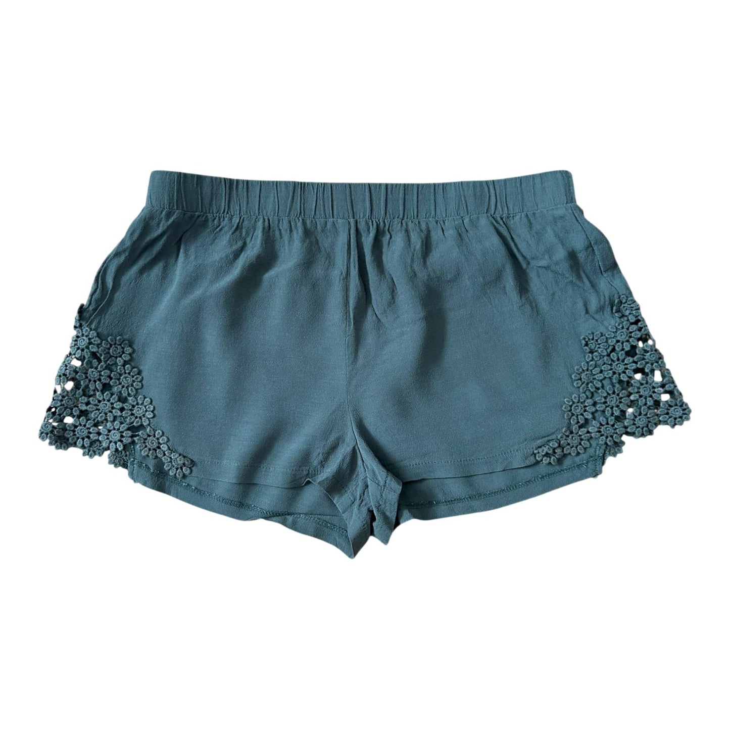 Forever 21 Shorts Damen Khaki Sommer Leicht Locker Gummibund Größe M