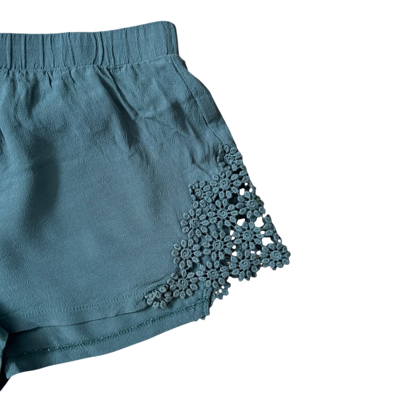 Forever 21 Shorts Damen Khaki Sommer Leicht Locker Gummibund Größe M