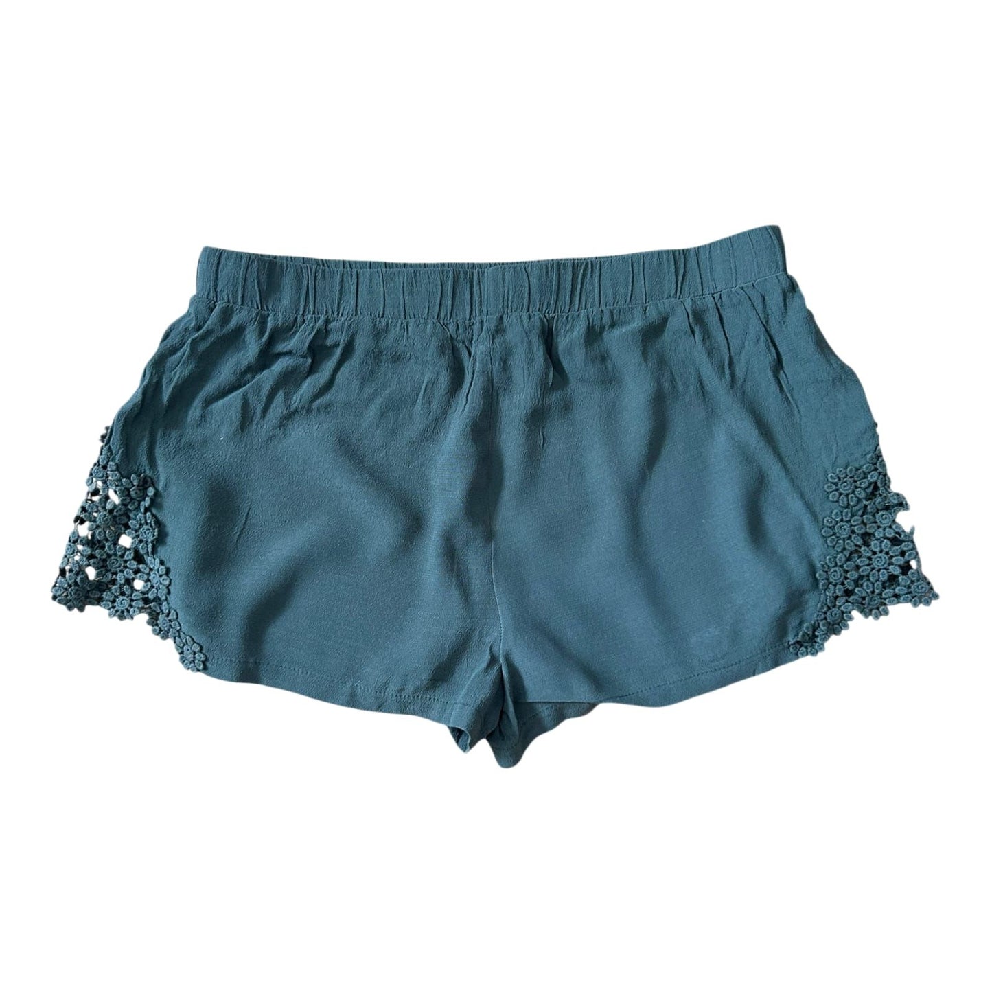 Forever 21 Shorts Damen Khaki Sommer Leicht Locker Gummibund Größe M