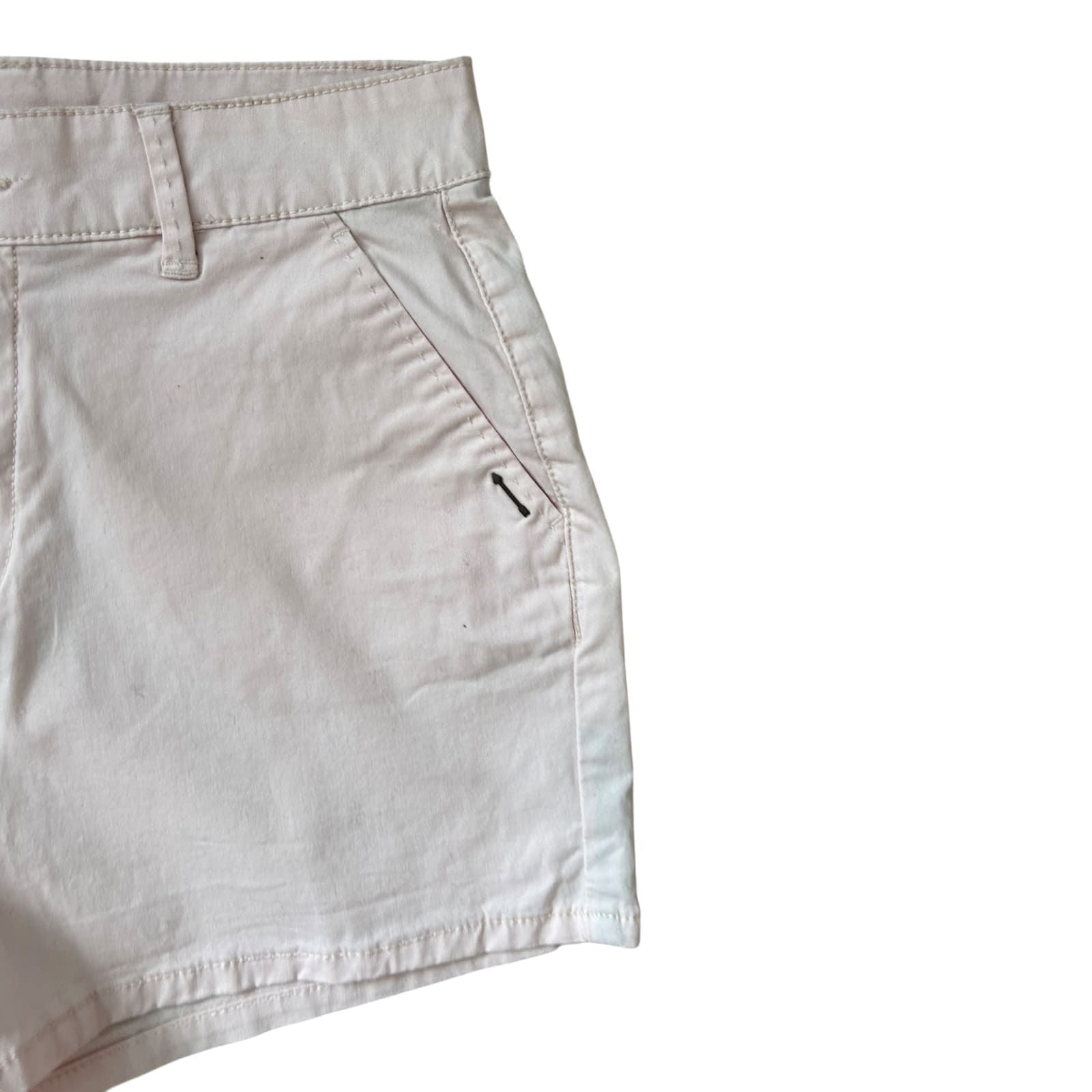 Clockhouse Shorts Damen Rosa Baumwolle Stretch Sommer Basic Freizeit Gr 38