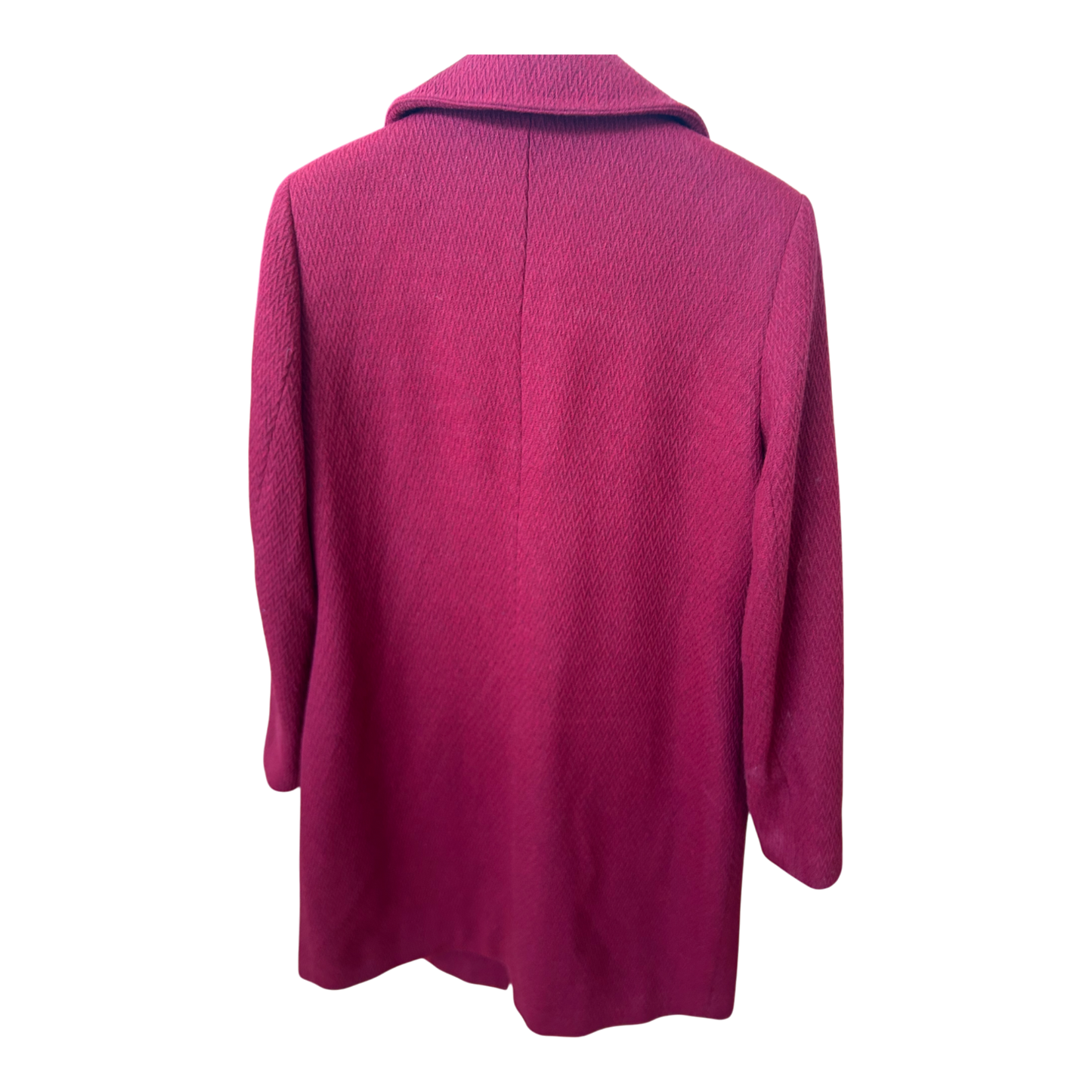 Rick Cardona Mantel Damen Gr 40 Rot Wollmix Blazermantel Elegant Herbst Winter