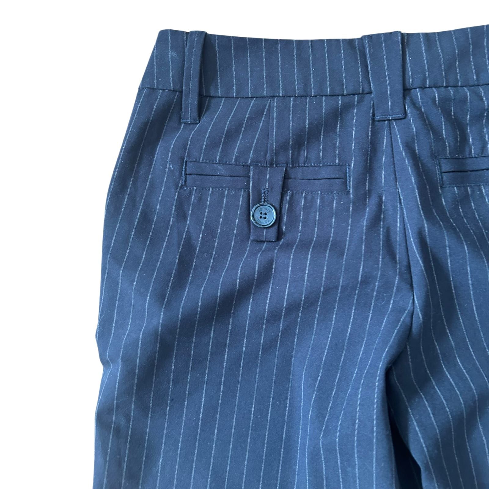 Esprit Shorts Damen Schwarz Nadelstreifen Business Elegant Sommer Gr 38