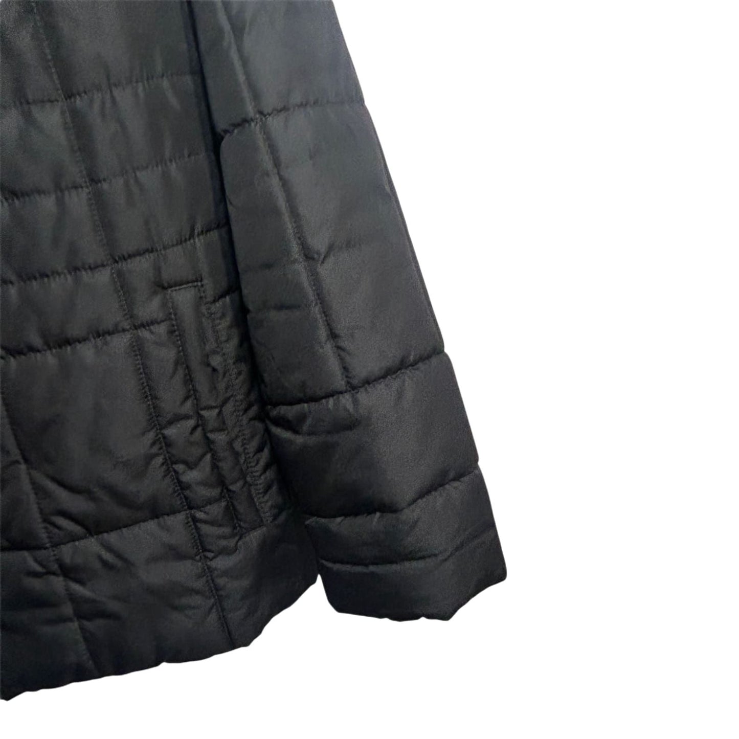 Taifun Jacke Damen Gr 46 Schwarz Steppjacke Warm Übergangsjacke Reißverschluss Neu