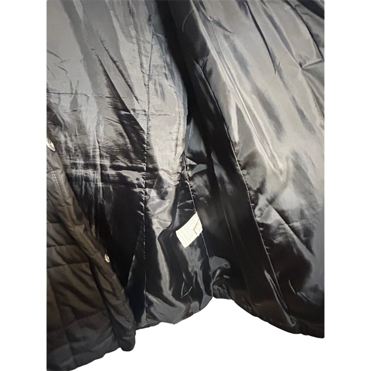 Taifun Jacke Damen Gr 46 Schwarz Steppjacke Warm Übergangsjacke Reißverschluss Neu