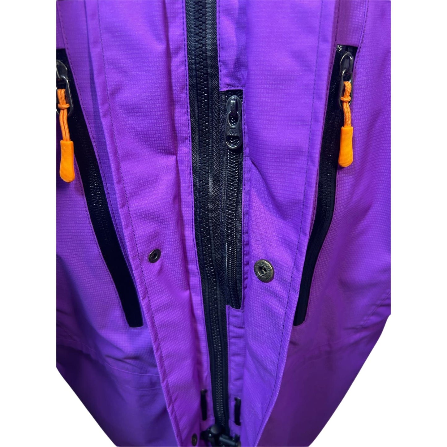 NEU AiiKo Outdoorjacke Violett 2in1 Gr M  Fleece Kapuze Nepal Unisex