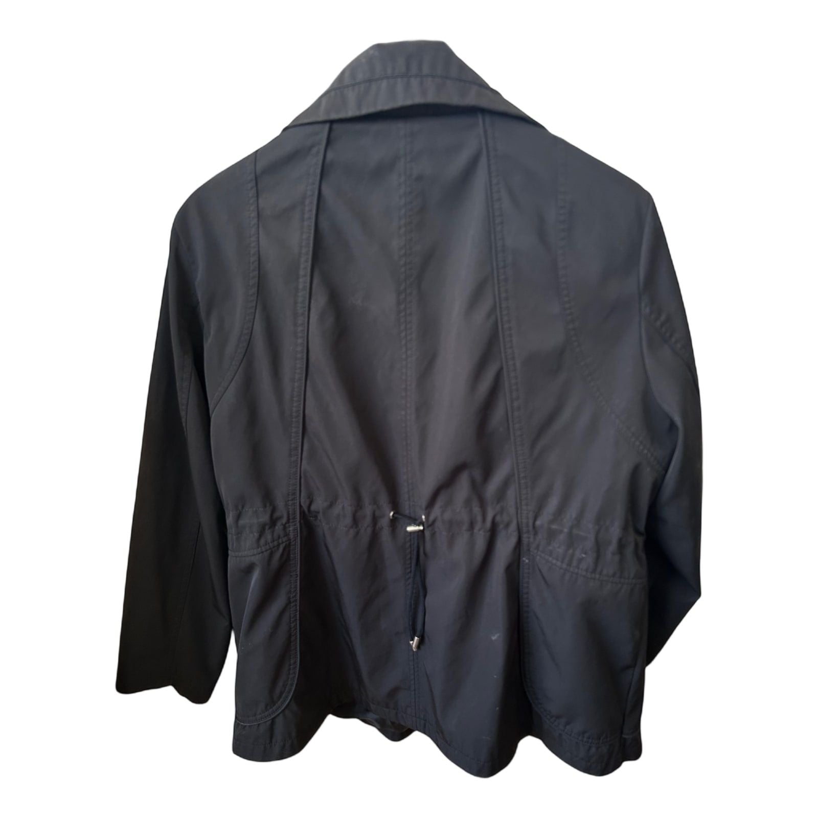 Übergangsjacke Damen Gr 50 Schwarz The Outerwear Tailliert Sportlich Jacke Elegant