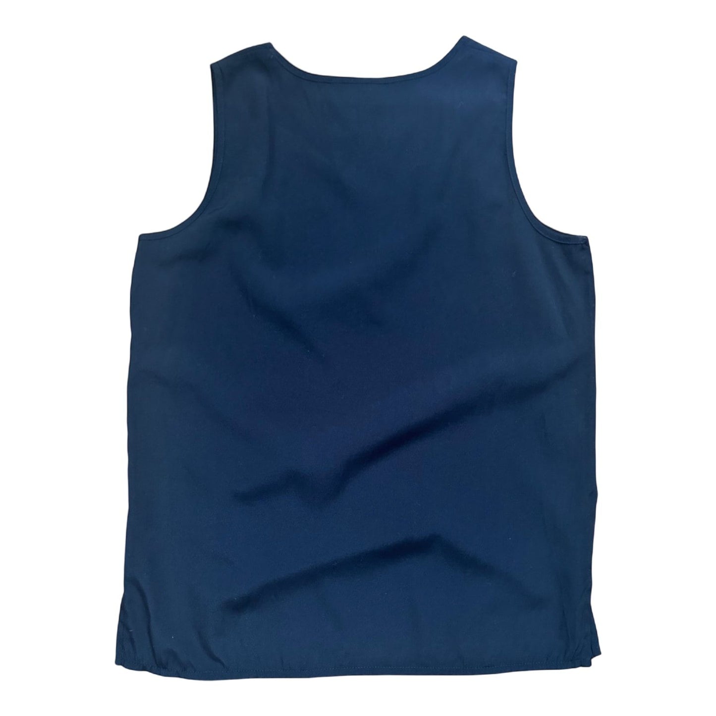 Barisal Damen Top 40 Schwarz Viskose Mix Ärmellos Elegant Basic Sommer Bluse