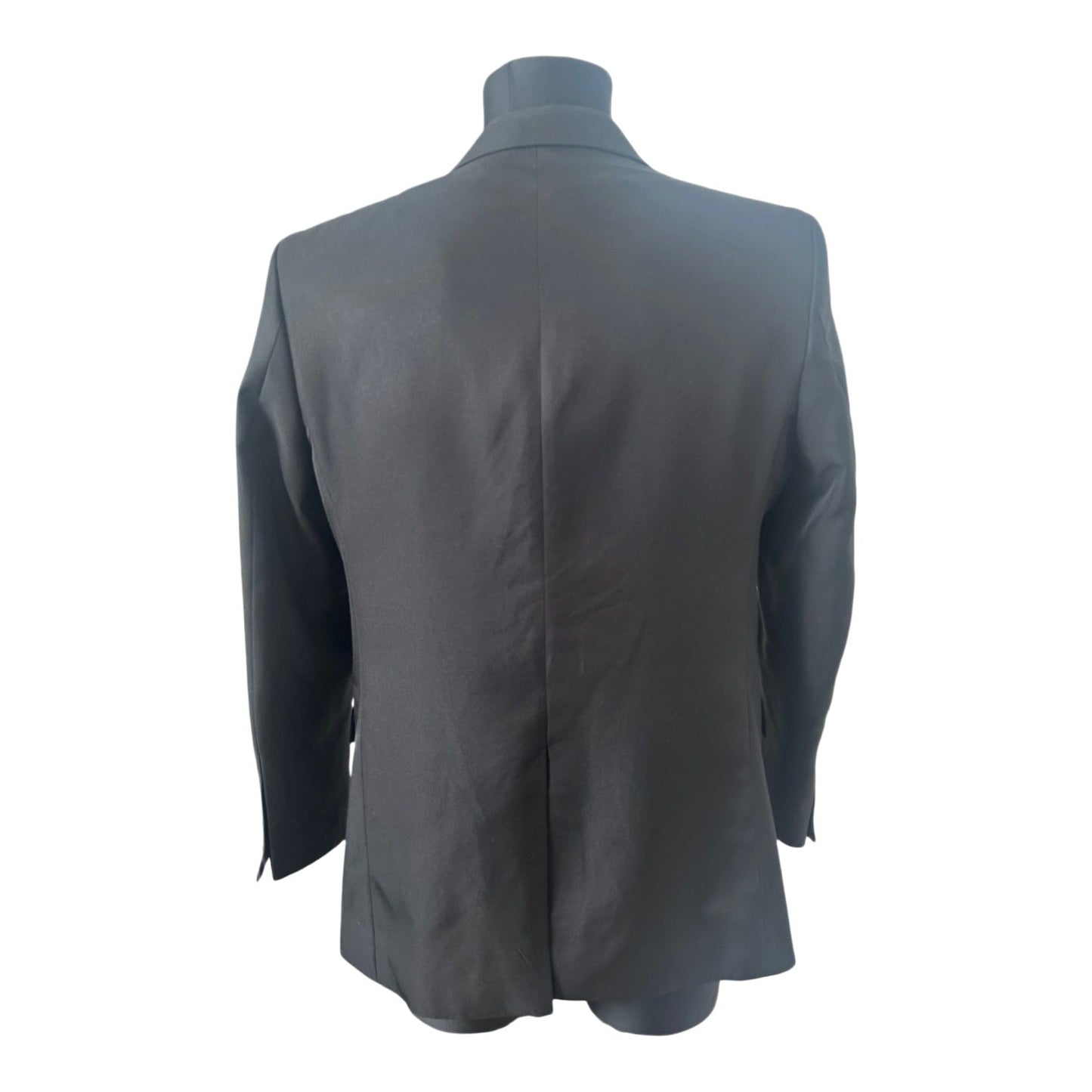 Sakko Herren Gr 50 Schwarz Blazer Elegant Italien Business Klassisch