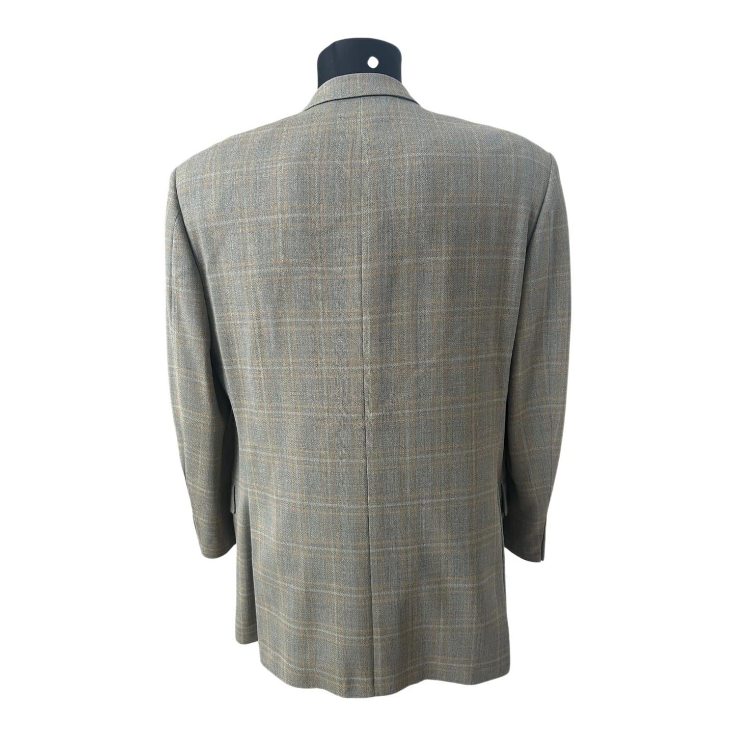Windsor Sakko Gr 50 Ermenegildo Zegna Stoff Herrenjacke Karo Elegant