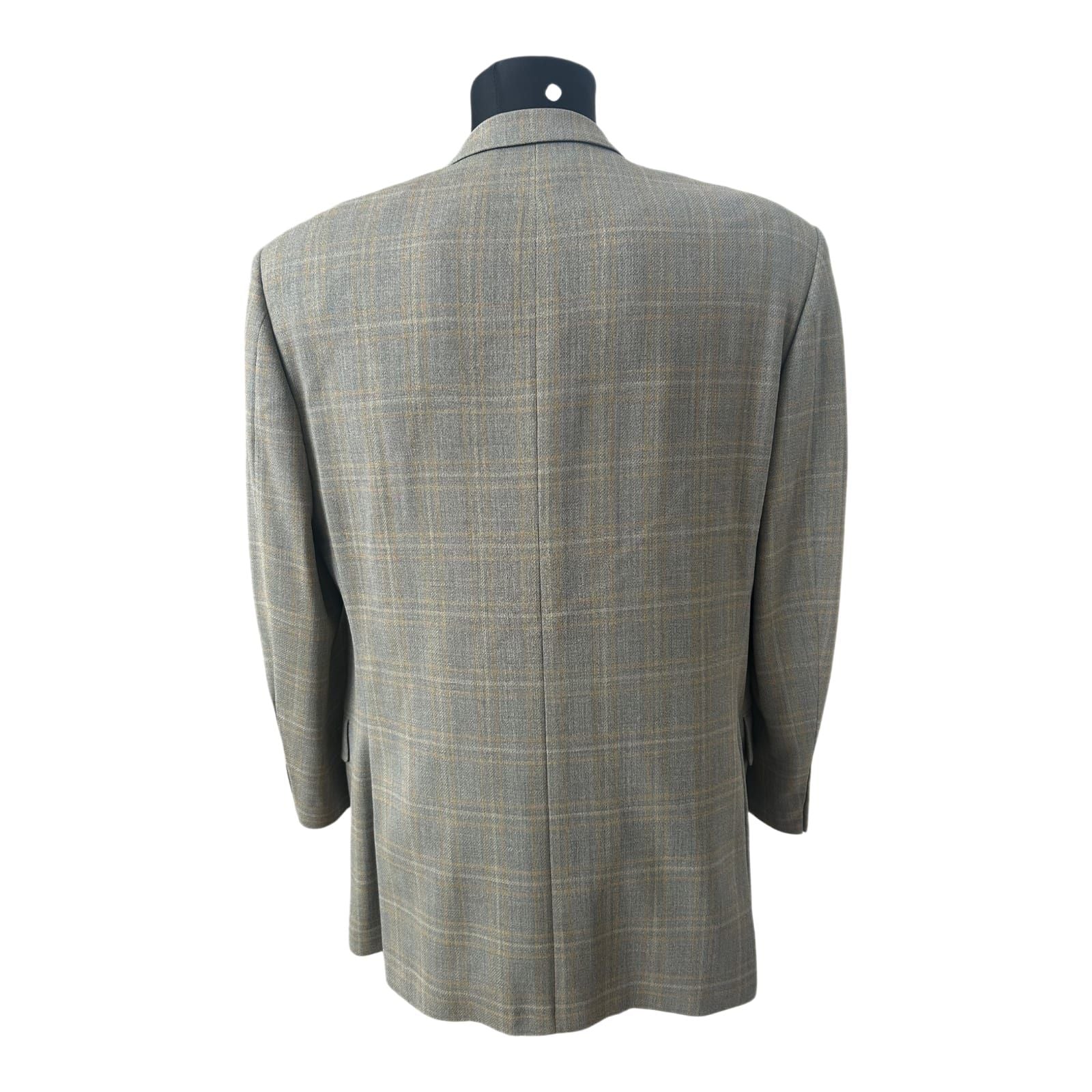Windsor Sakko Gr 50 Ermenegildo Zegna Stoff Herrenjacke Karo Elegant