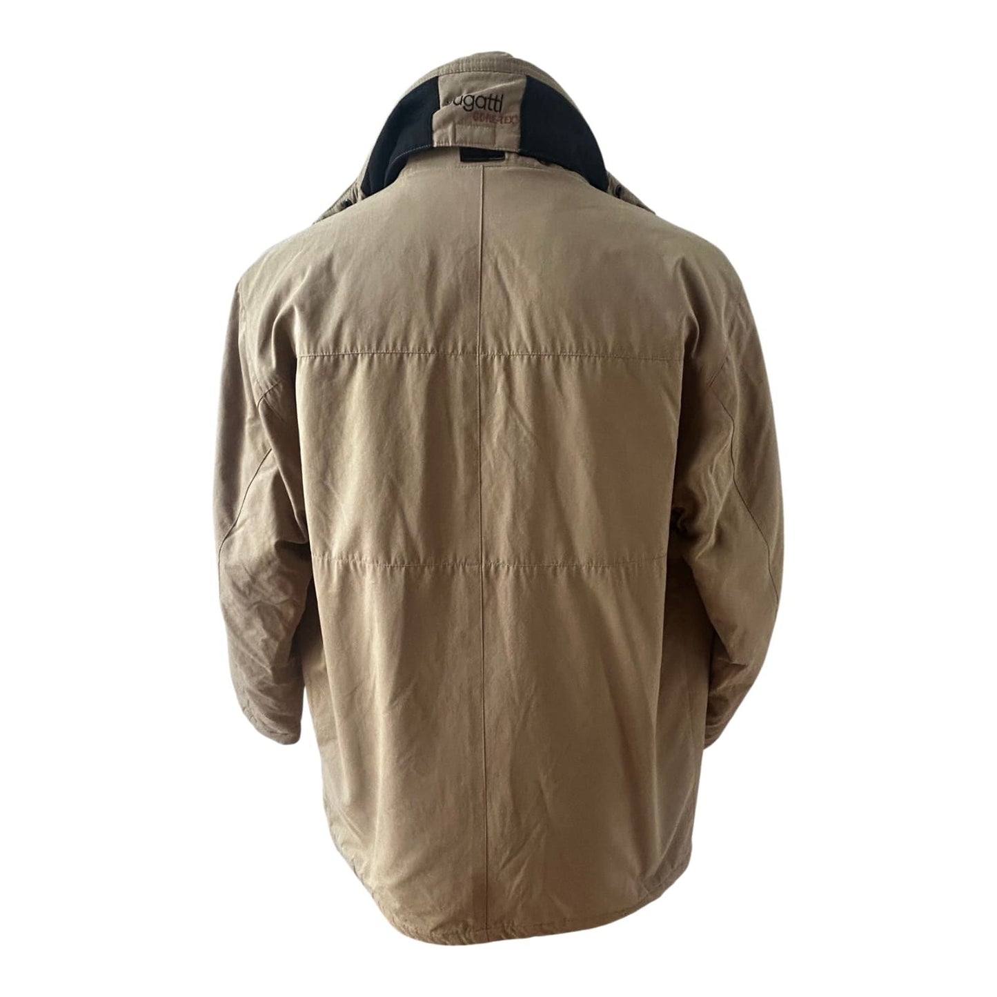 Bugatti Gore Tex Herrenjacke Gr 54 Beige Winterjacke Warm Wasserdicht Robust
