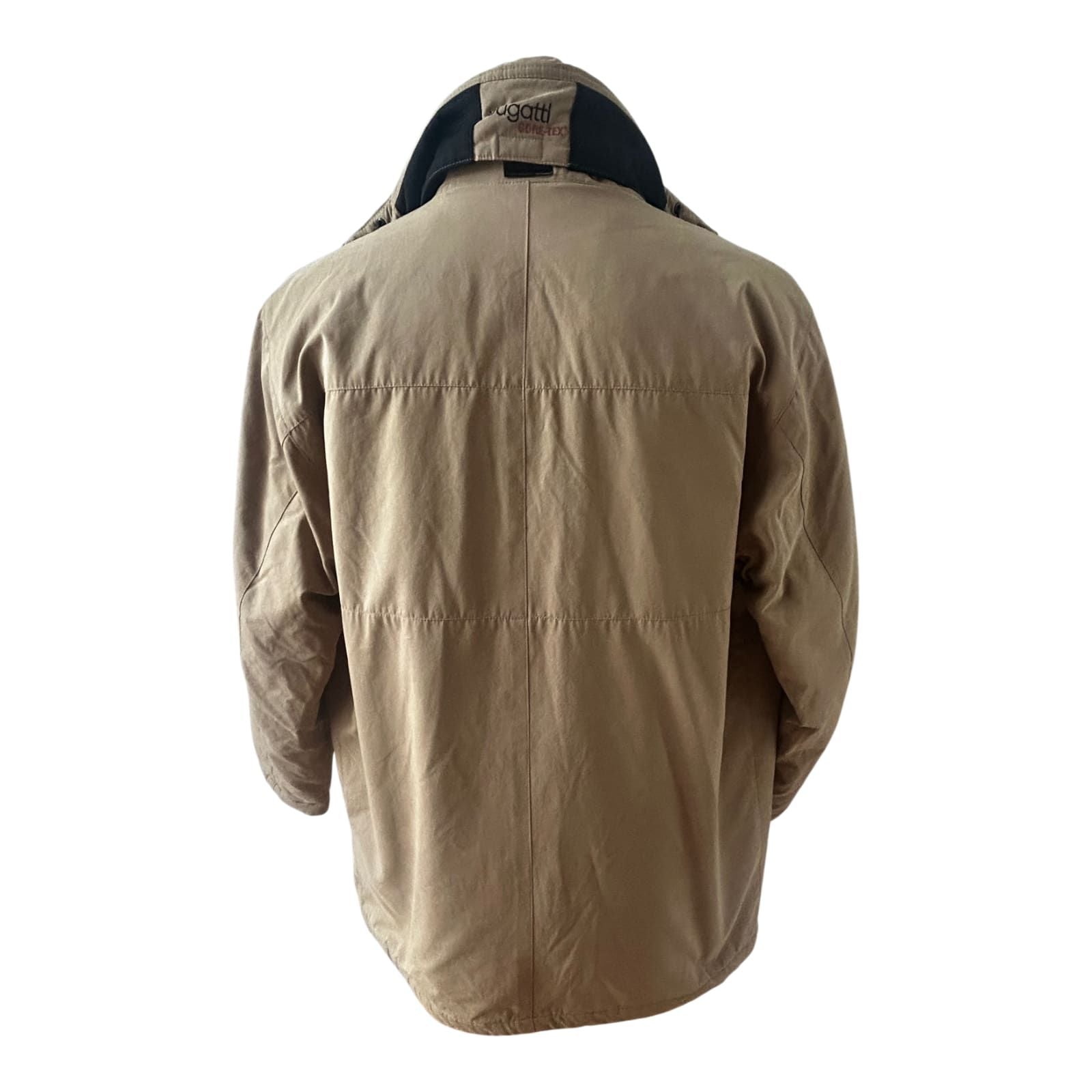 Bugatti Gore Tex Herrenjacke Gr 54 Beige Winterjacke Warm Wasserdicht Robust
