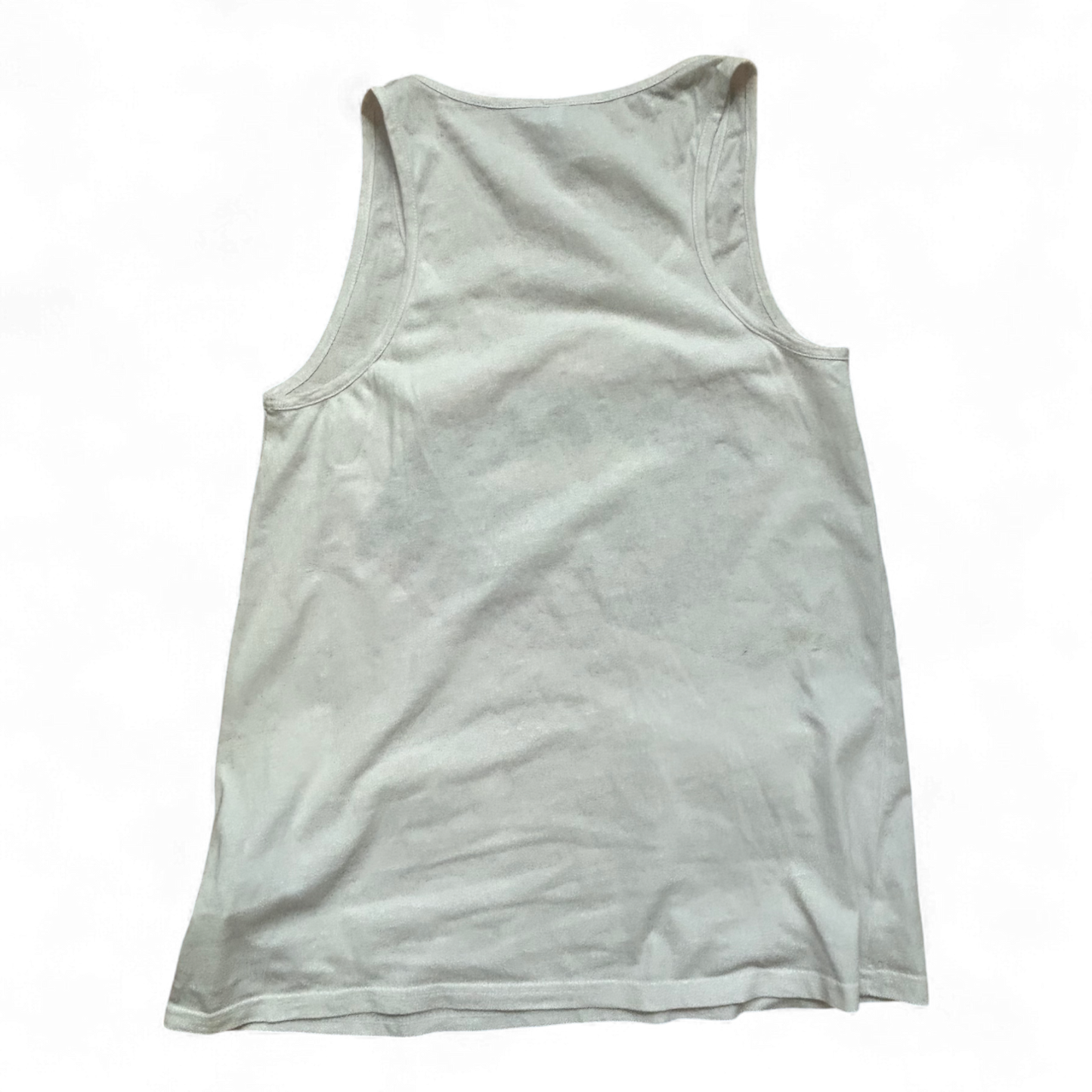 Fishbone Damen Tanktop XS Weiß Baumwolle Lippen Print Taschen Sommer