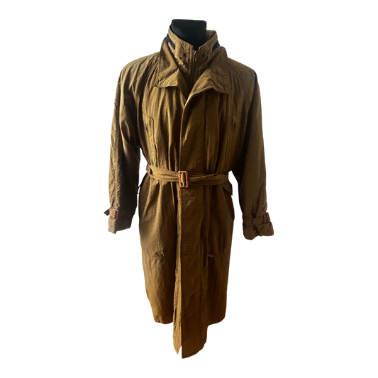 Klimatex Trenchcoat Herren Gr 52 Vintage Mantel Wasserfest Winddicht Atmungsaktiv