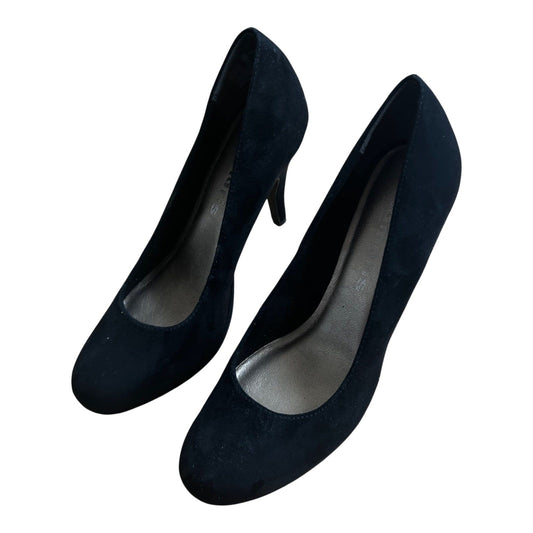 Tamaris Pumps Damen Veganleder Schwarz Gr 39 Elegant Klassiker Absatzschuhe Neu
