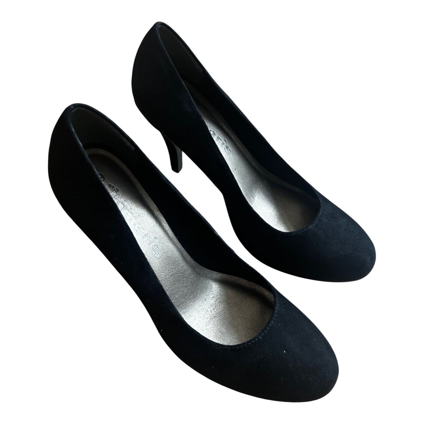 Tamaris Pumps Damen Veganleder Schwarz Gr 39 Elegant Klassiker Absatzschuhe Neu