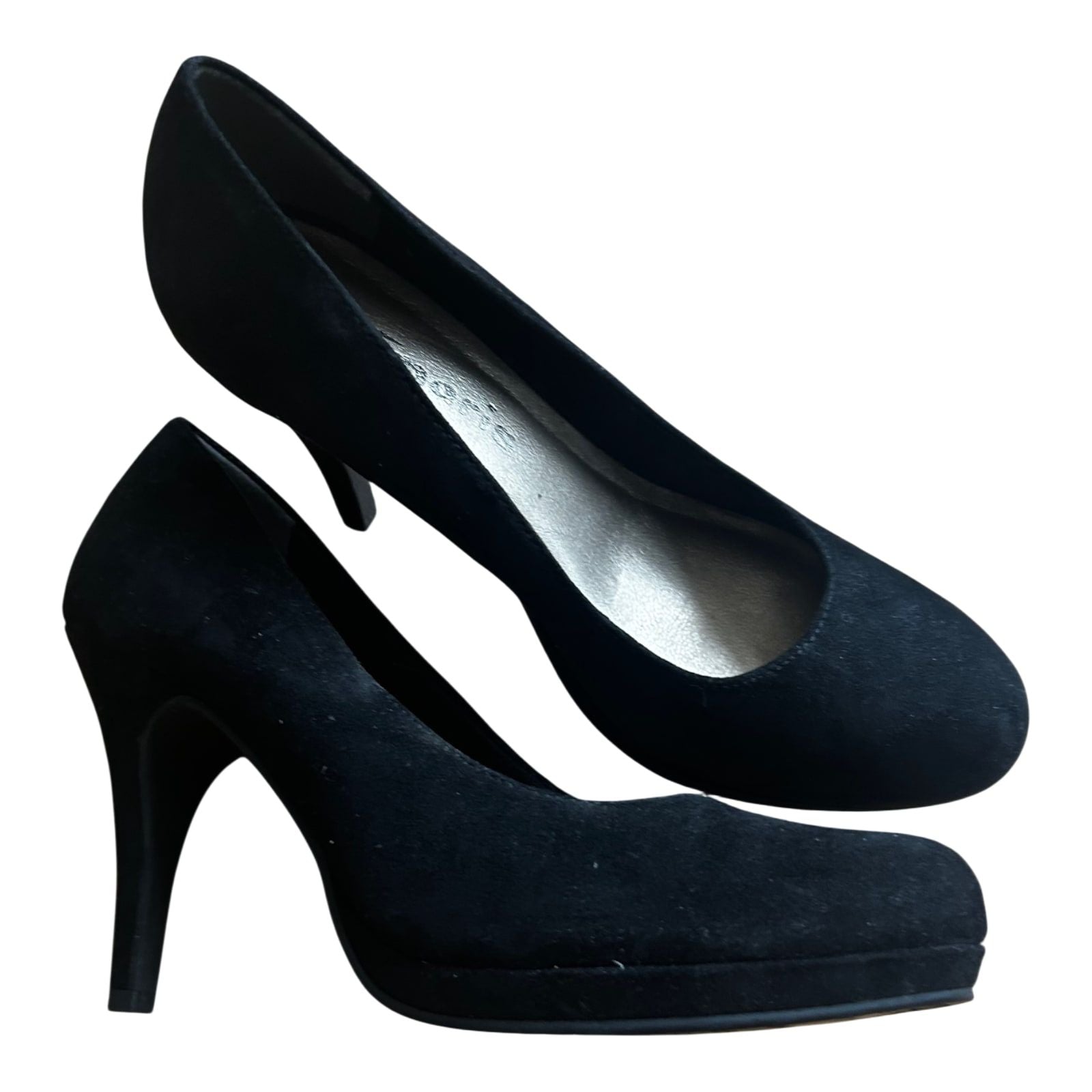 Tamaris Pumps Damen Veganleder Schwarz Gr 39 Elegant Klassiker Absatzschuhe Neu