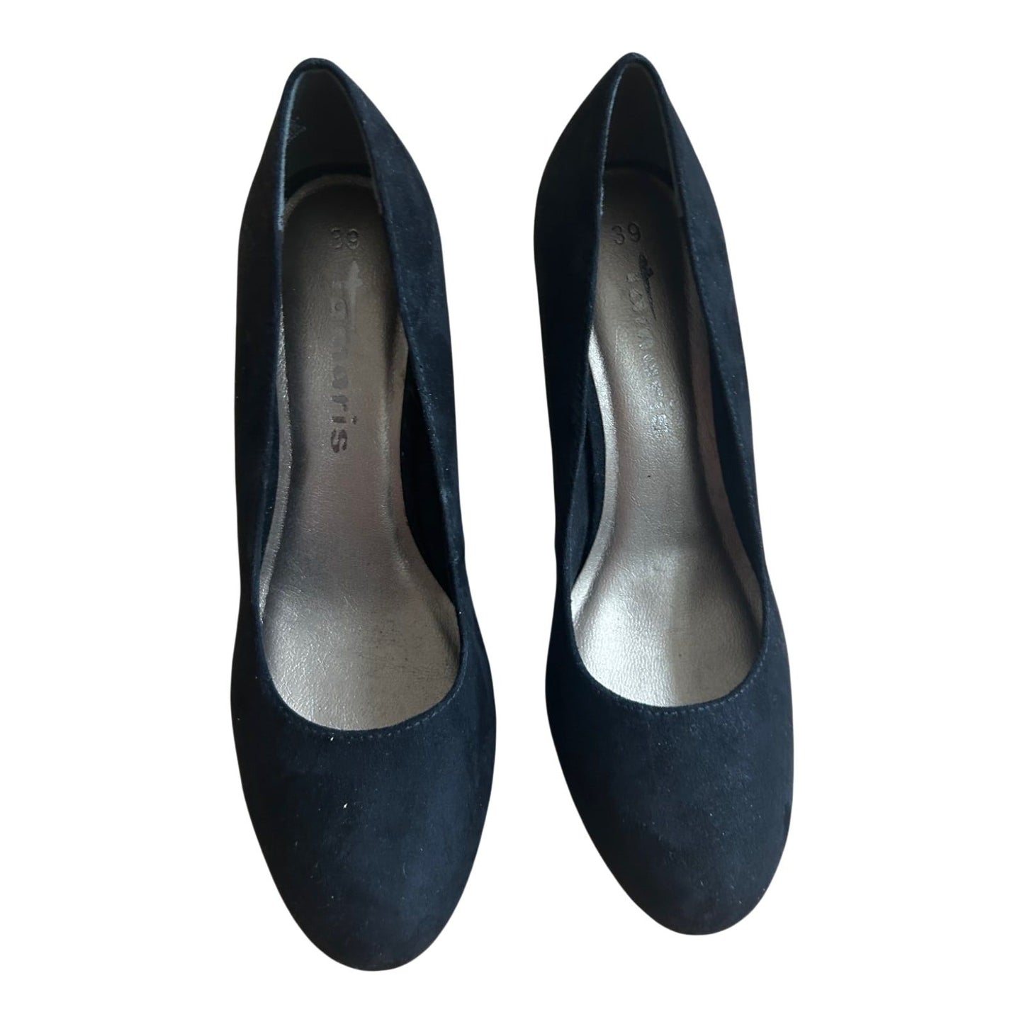 Tamaris Pumps Damen Veganleder Schwarz Gr 39 Elegant Klassiker Absatzschuhe Neu