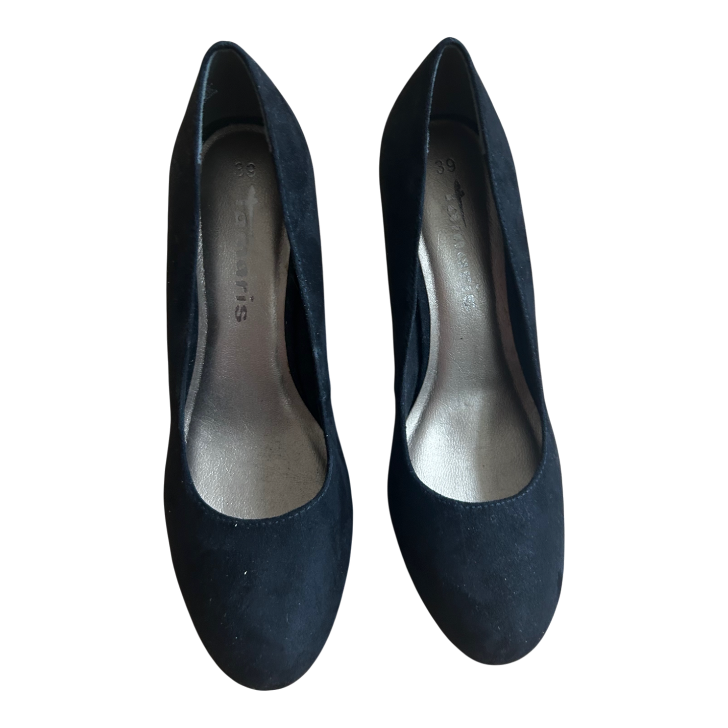 Tamaris Pumps Damen Veganleder Schwarz Gr 39 Elegant Klassiker Absatzschuhe Neu