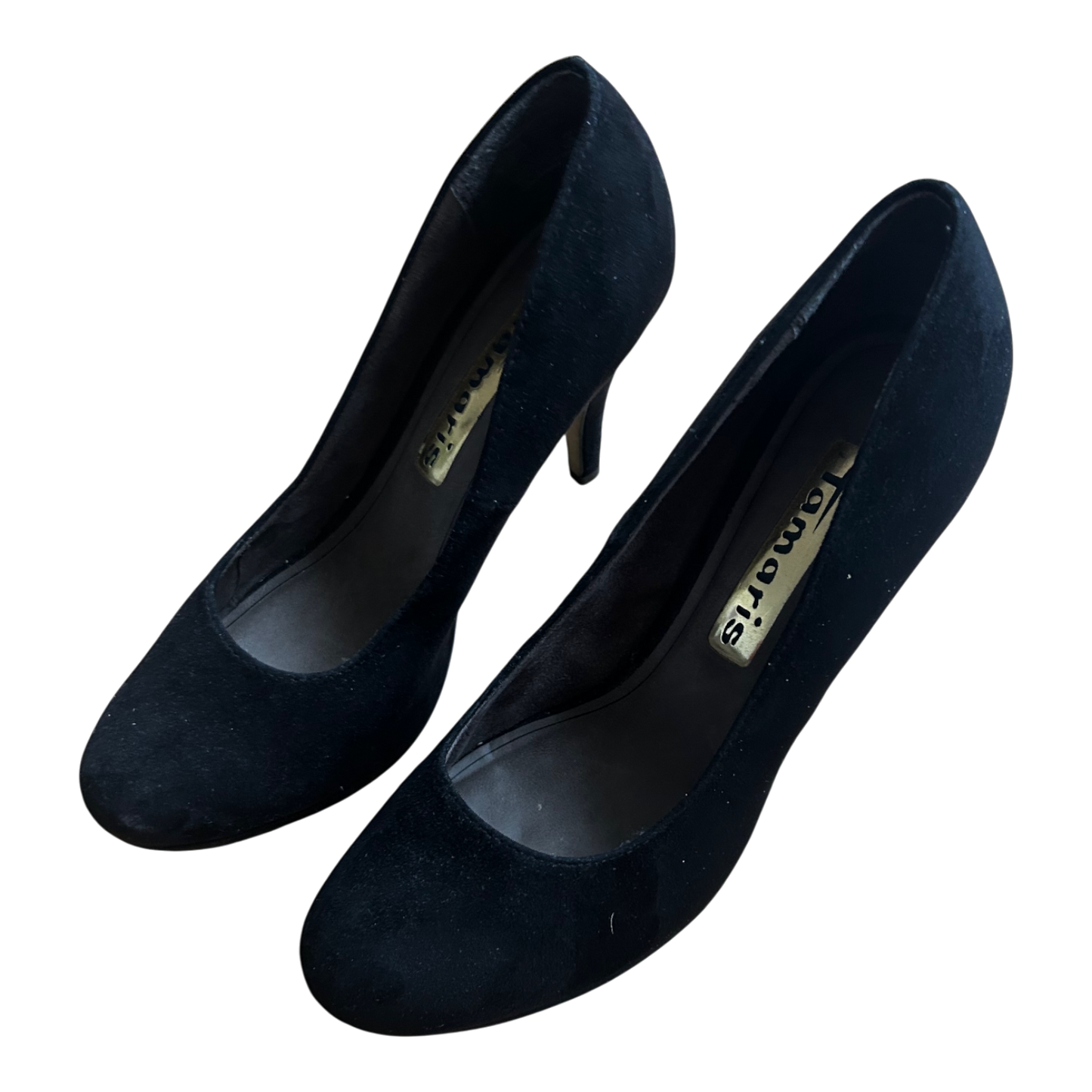 Tamaris Pumps Damen Veganleder Schwarz Gr 40 Elegant Klassiker Absatzschuhe Komfort