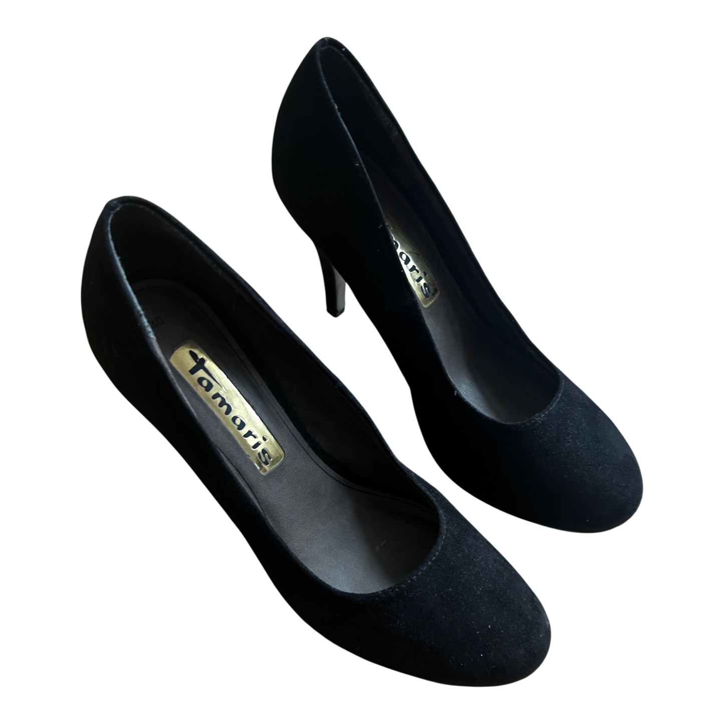 Tamaris Pumps Damen Veganleder Schwarz Gr 40 Elegant Klassiker Absatzschuhe Komfort