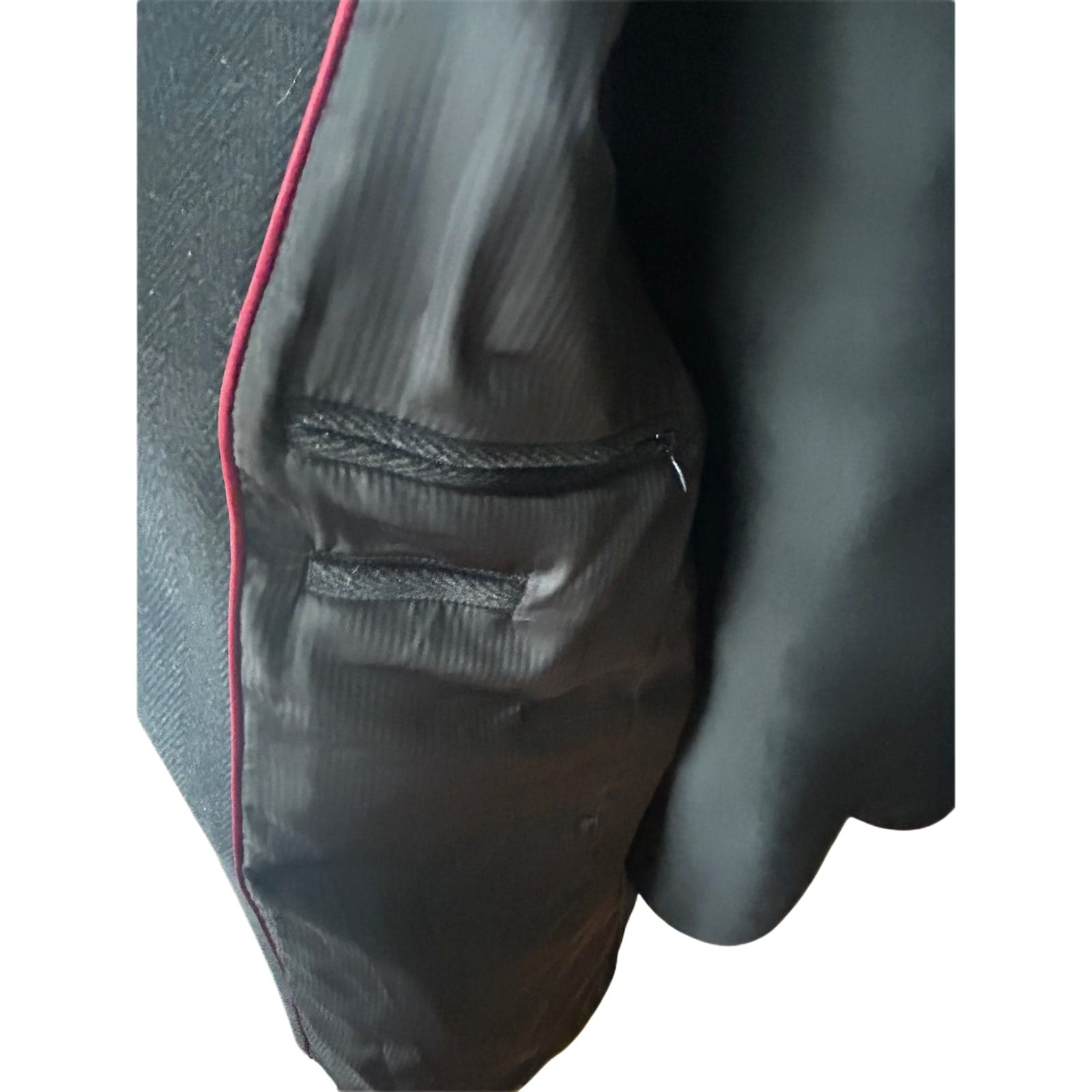 Herren Mantel Dunkelgrau Gr 50 Wollmix Fischgraet Klassisch Elegant Winter
