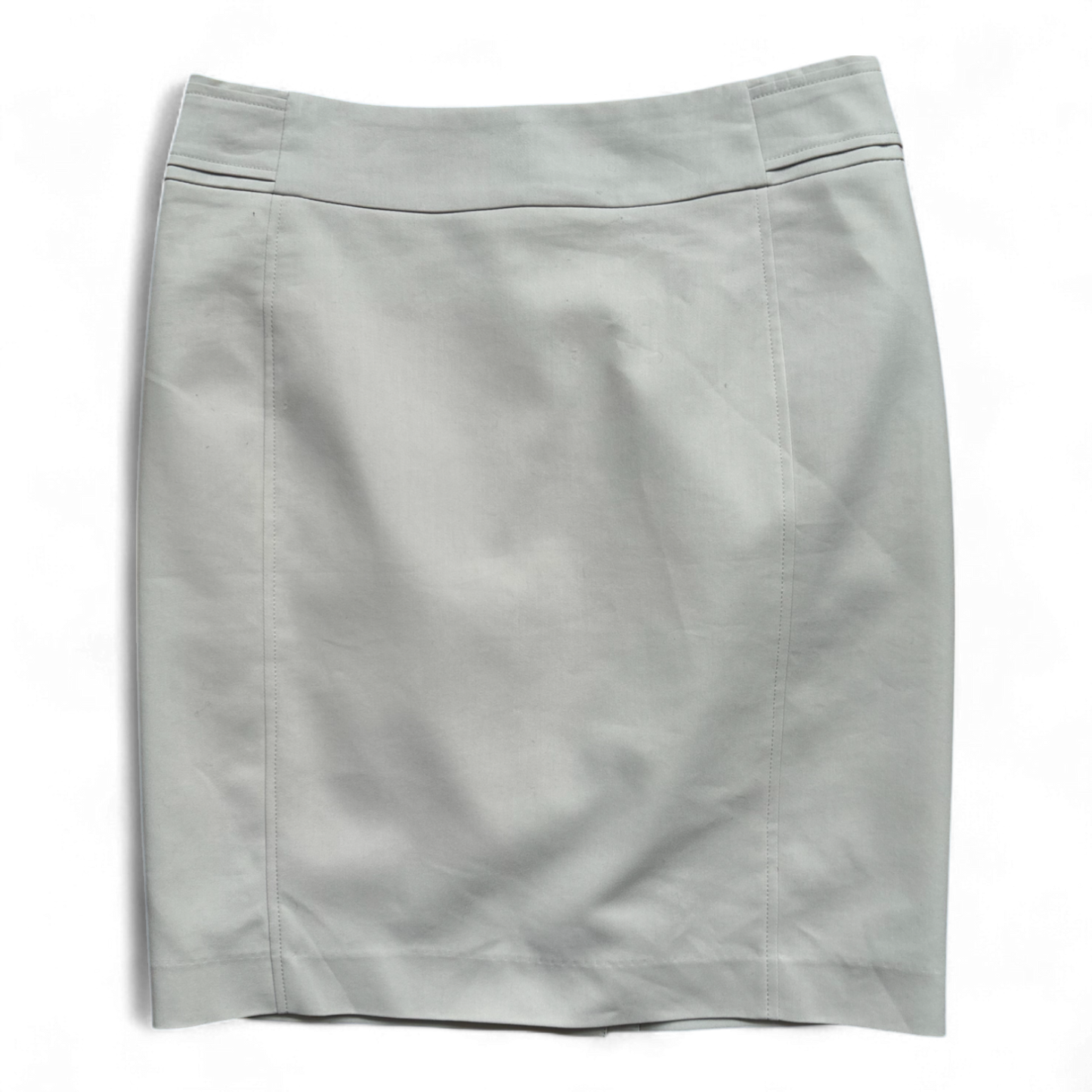 H&M Bleistiftrock Damen Gr. 40 Beige – Gefüttert – Eleganter Business-Look