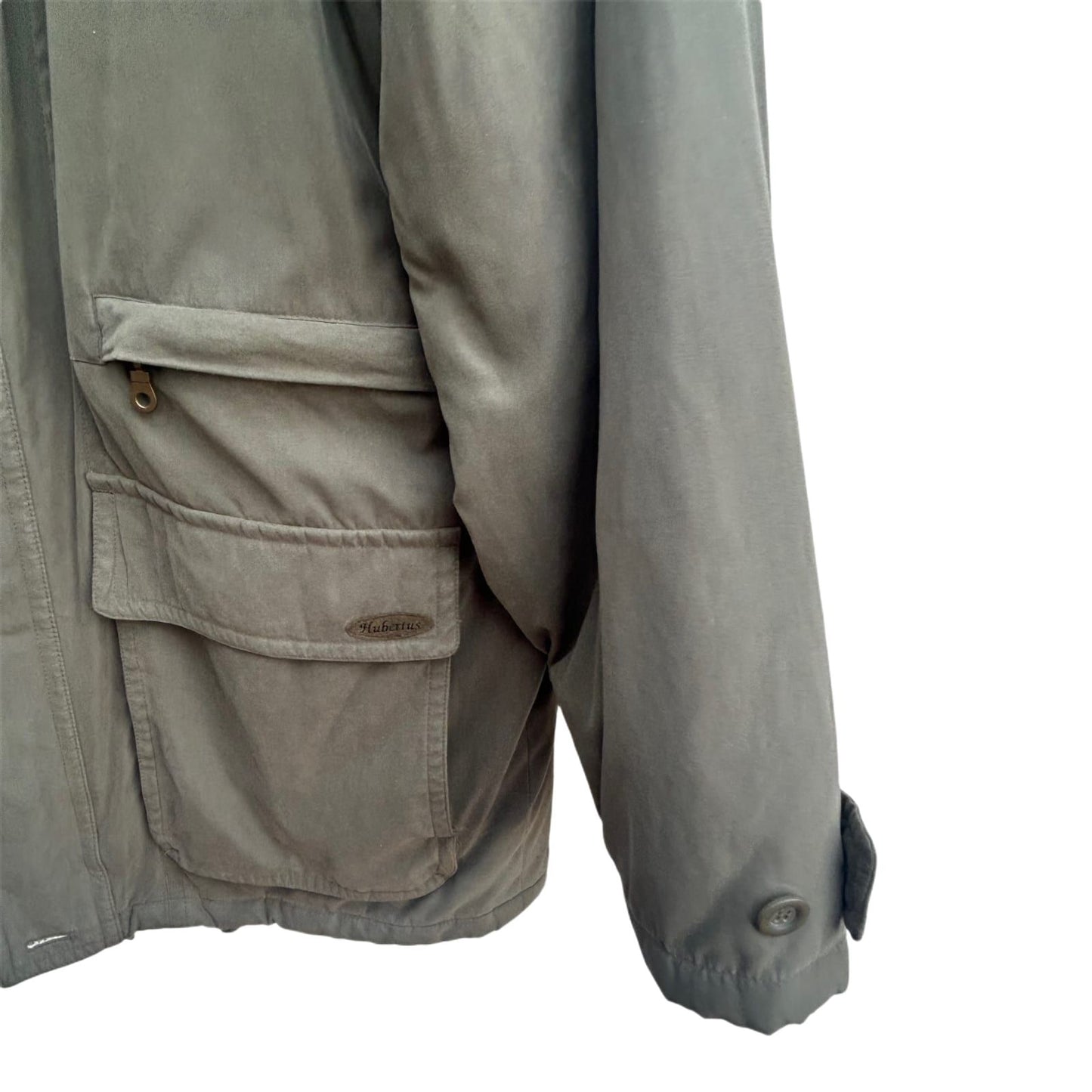 Hubertus Jacke Herren Jägerjacke Gr 52 Polyester Futter Karomuster Outdoor Fell