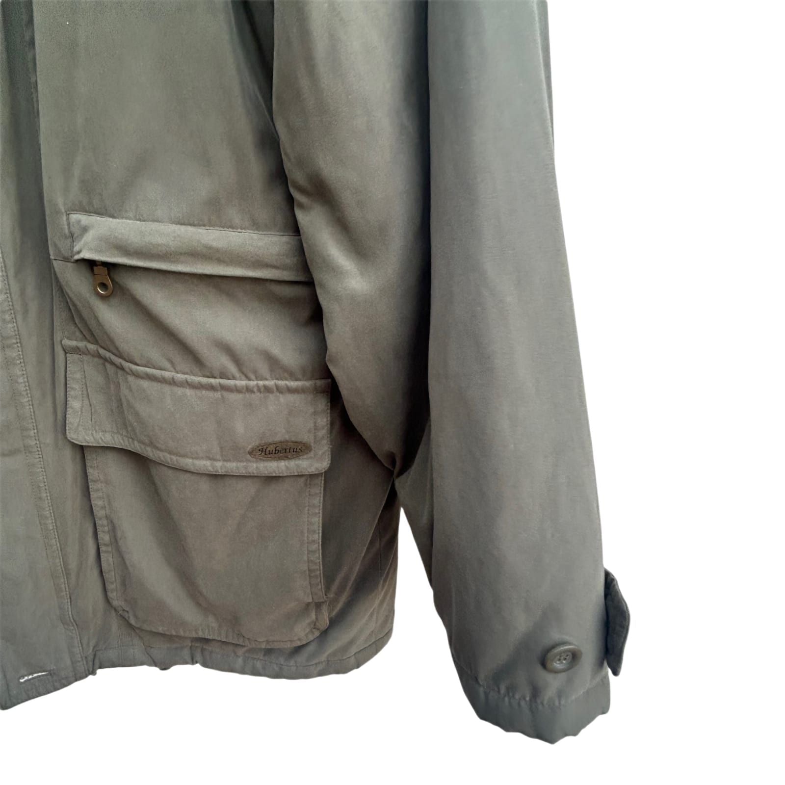 Hubertus Jacke Herren Jägerjacke Gr 52 Polyester Futter Karomuster Outdoor Fell