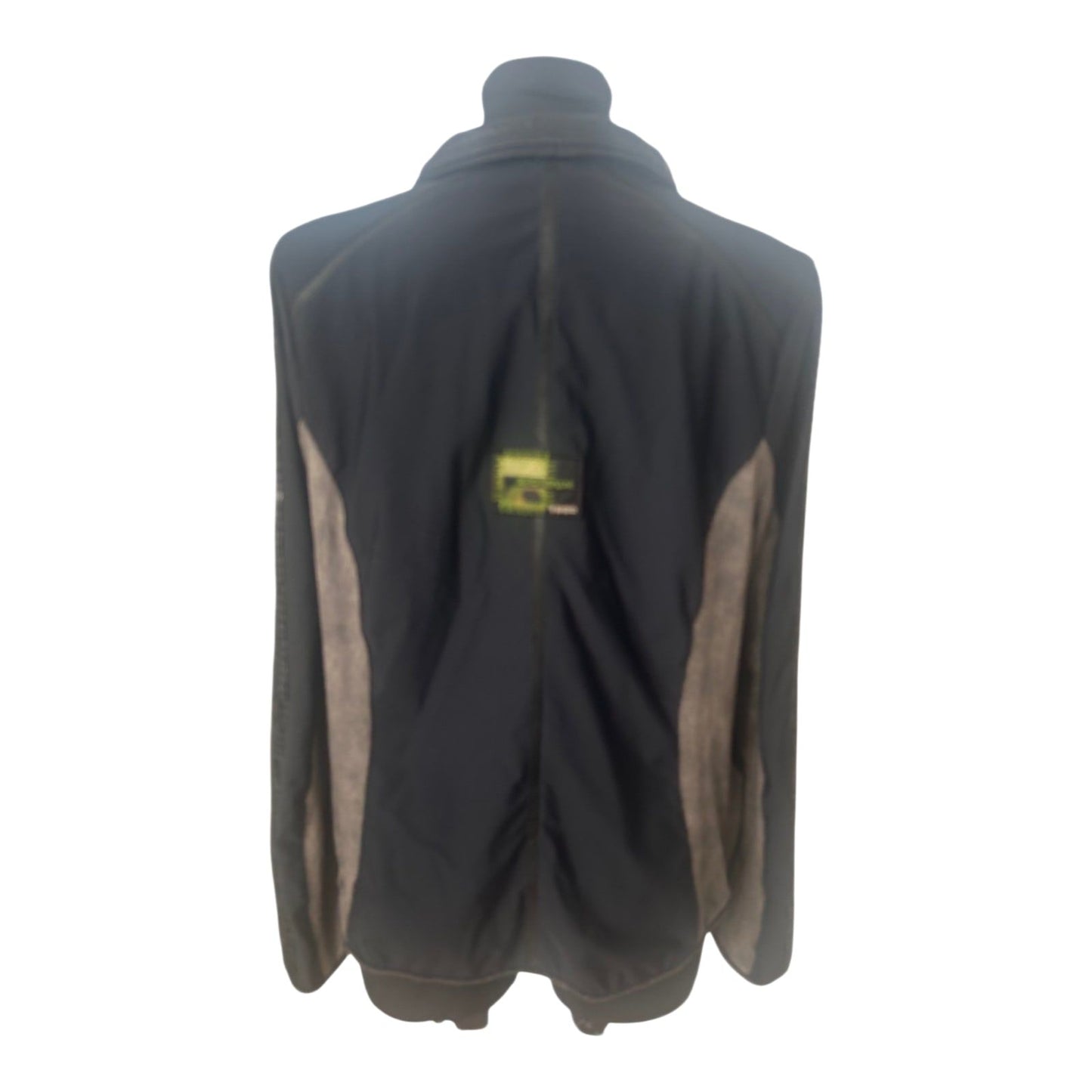 Sportalm Jacke Damen Gr 44 Schwarz Grau Sportblouson Stretch Reissverschluss