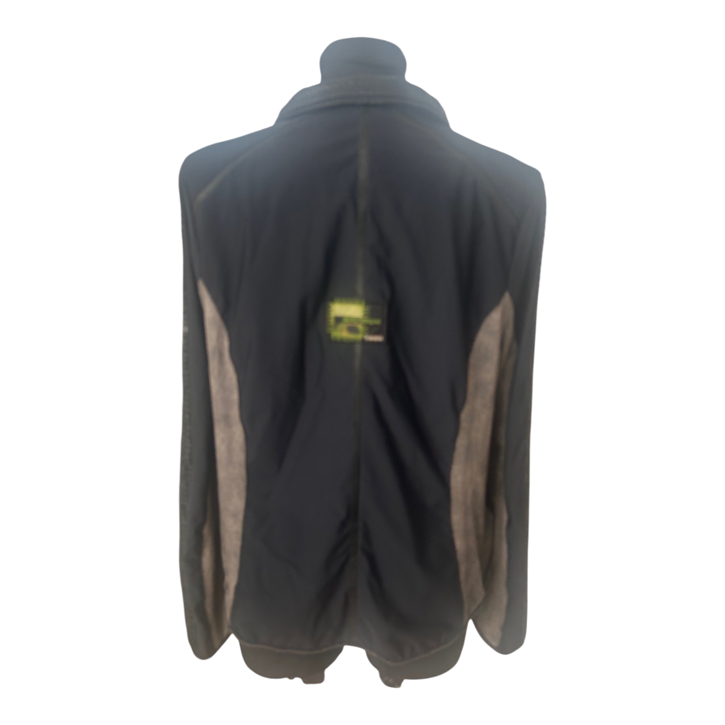 Sportalm Jacke Damen Gr 44 Schwarz Grau Sportblouson Stretch Reissverschluss