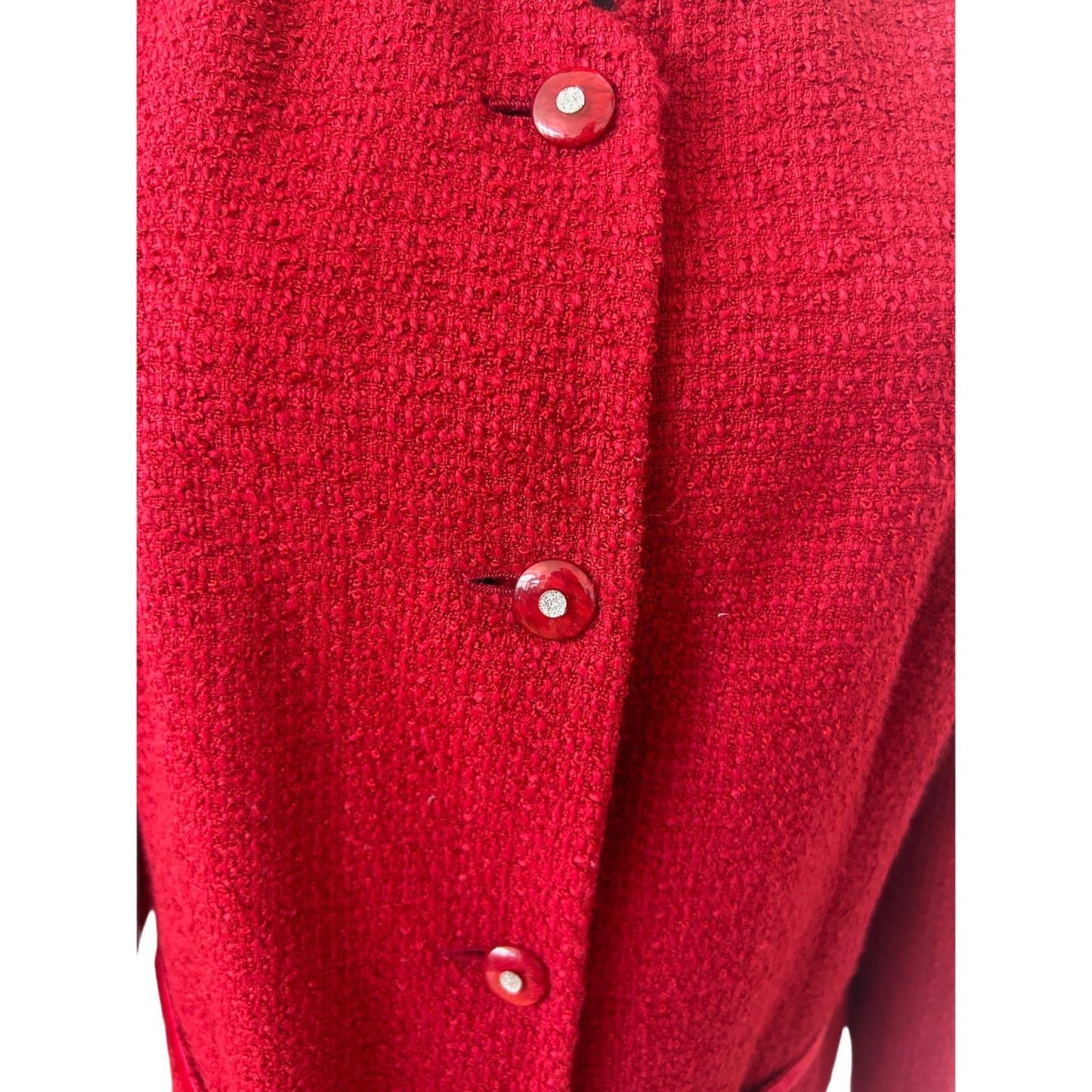Bexleys Damen Blazer Rot Gr 21 42 Kurzgröße Business Elegant Klassisch