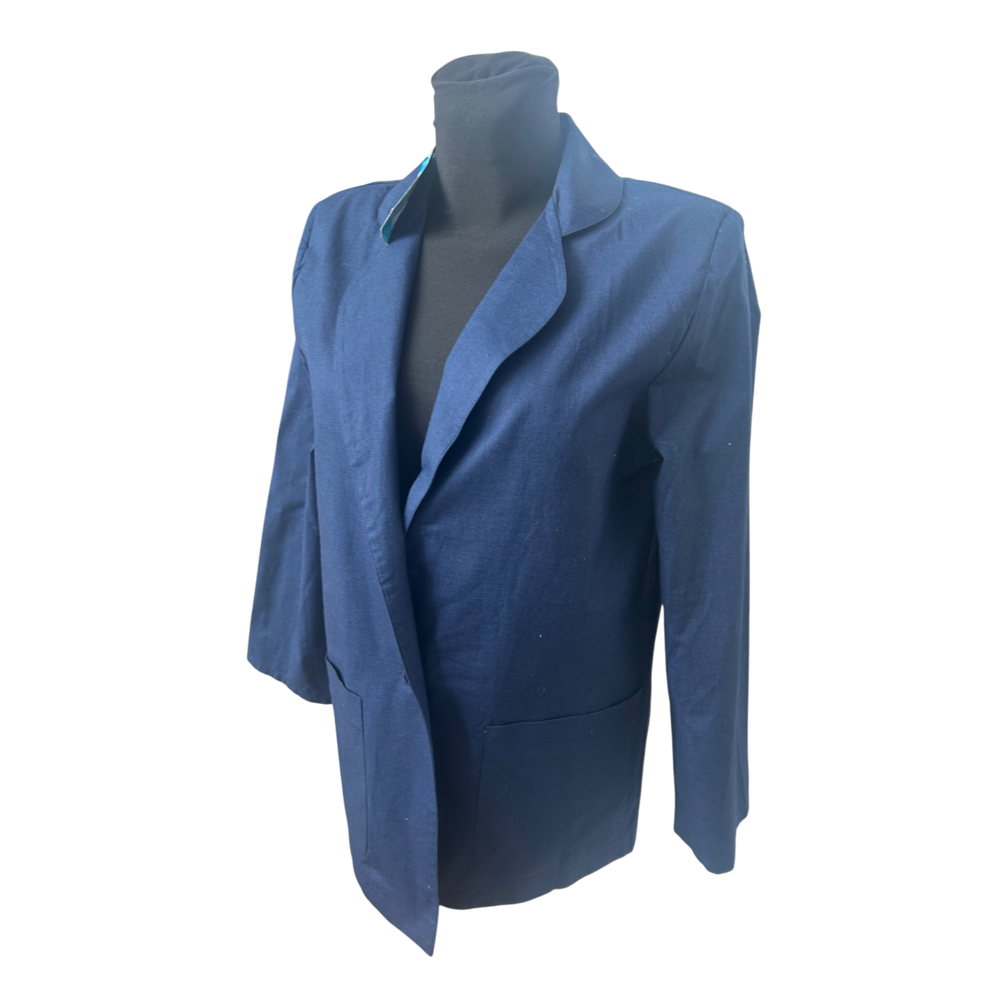Quelle Blazer Damen Gr 38 Dunkelblau Baumwolle Elegant Leicht Klassisch