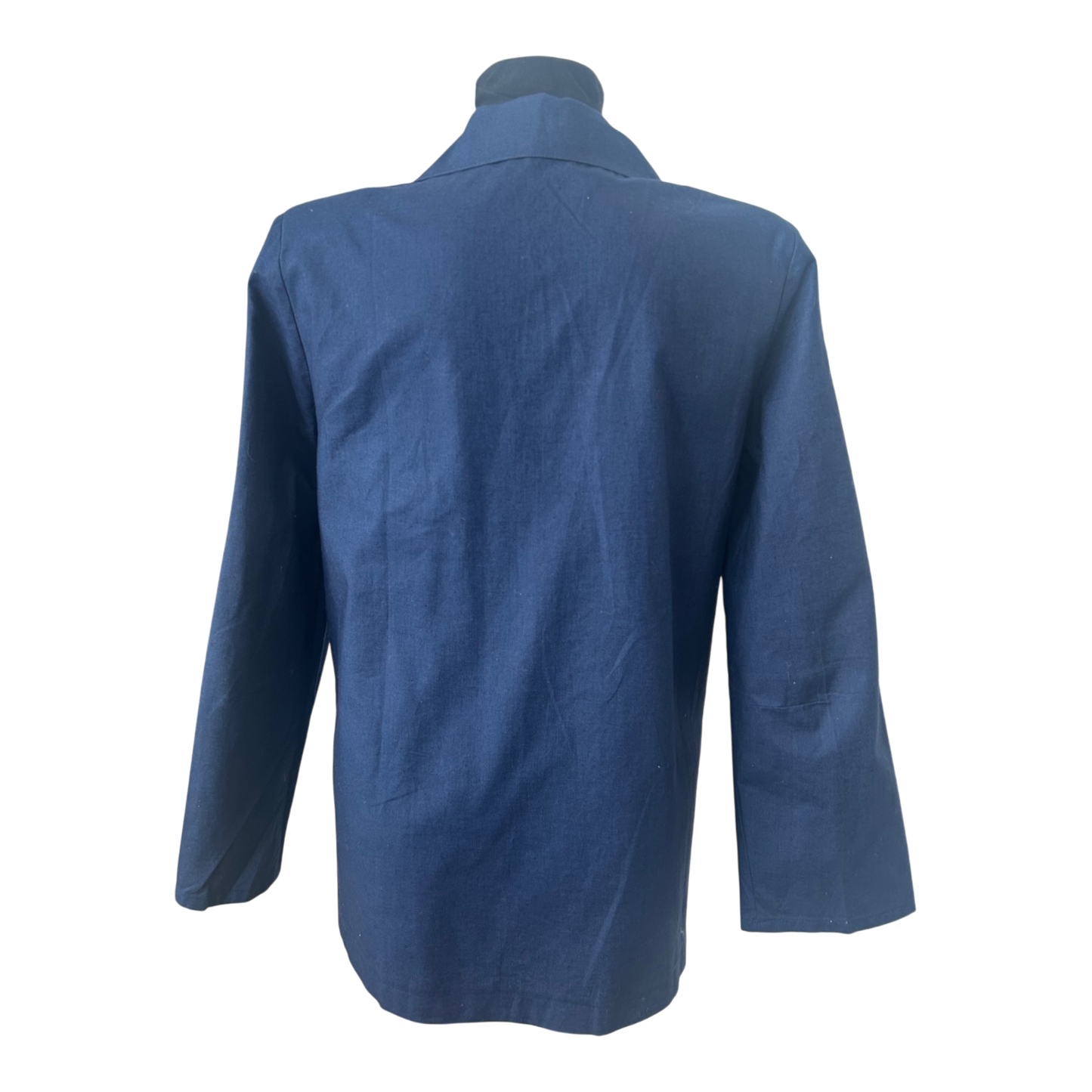 Quelle Blazer Damen Gr 38 Dunkelblau Baumwolle Elegant Leicht Klassisch