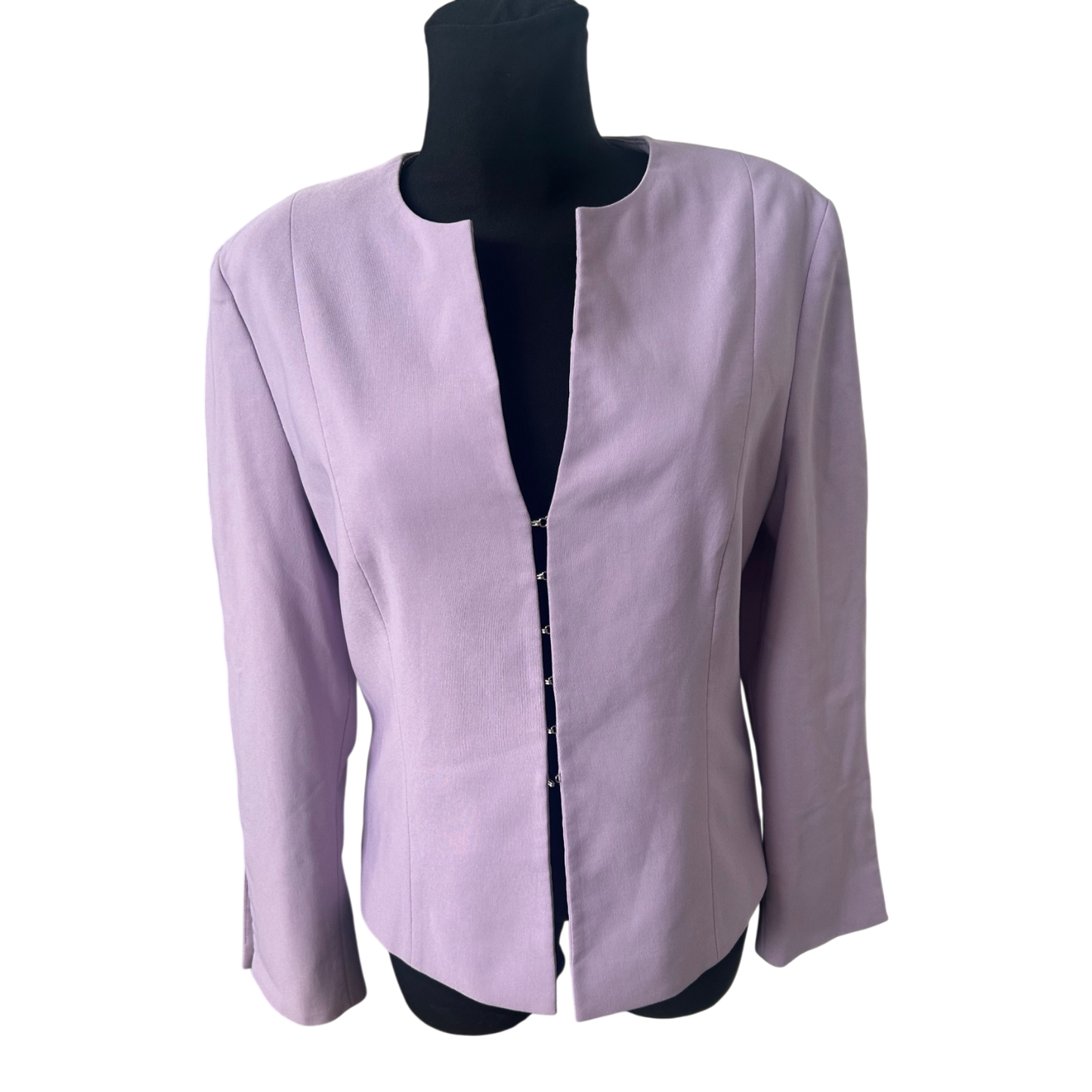 Alba Moda Blazer Damen Gr 40 Flieder Elegant Kurzjacke Chic Klassisch