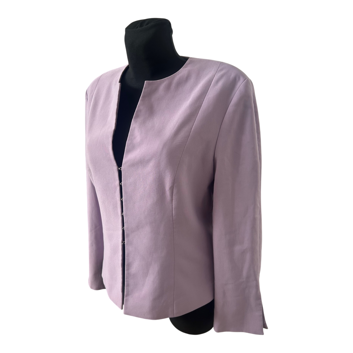 Alba Moda Blazer Damen Gr 40 Flieder Elegant Kurzjacke Chic Klassisch