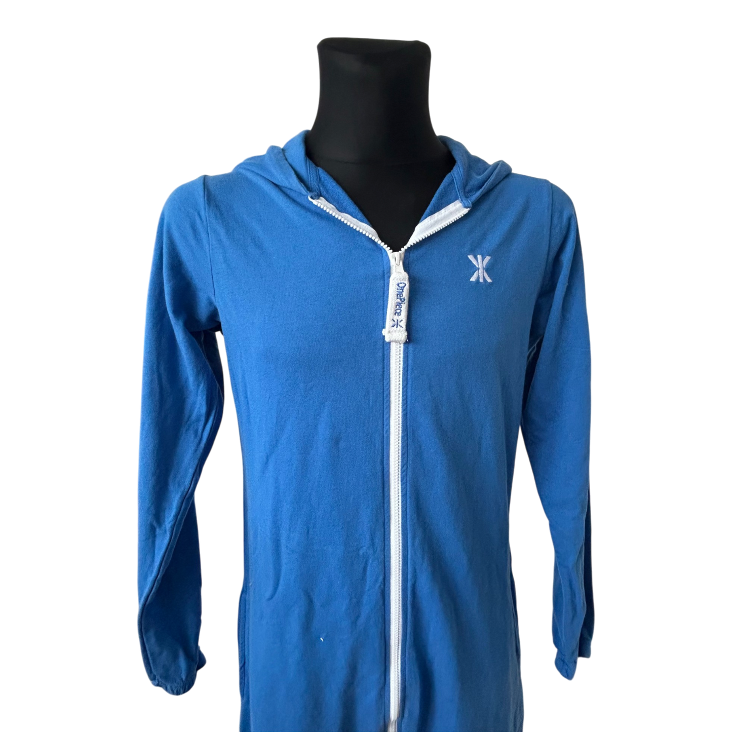 OnePiece Jumpsuit Herren Gr M Blau Einteiler Baumwolle Freizeit