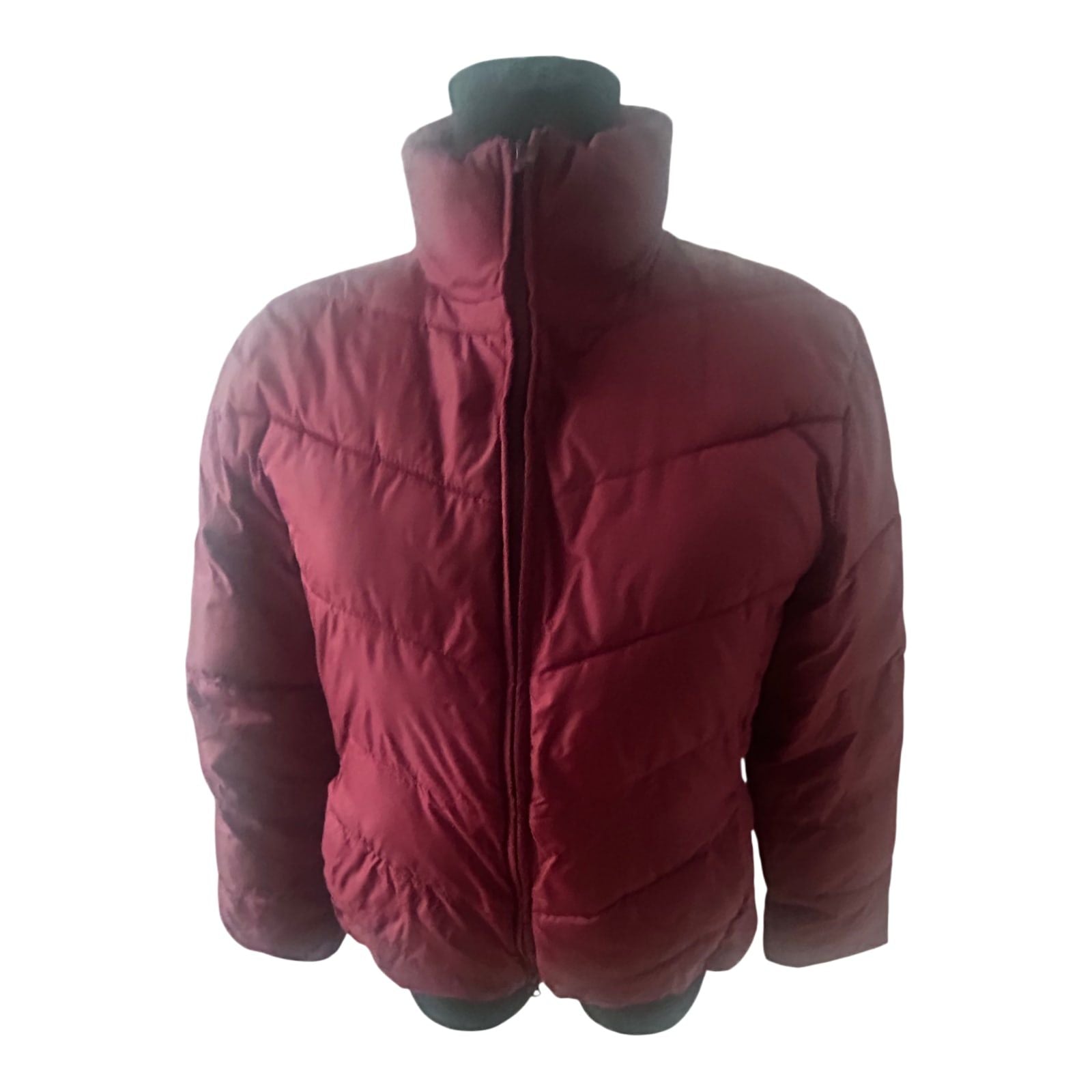 Tom Tailor Damen Steppjacke Gr 38 Weinrot Leicht Gefüttert Winterjacke Top