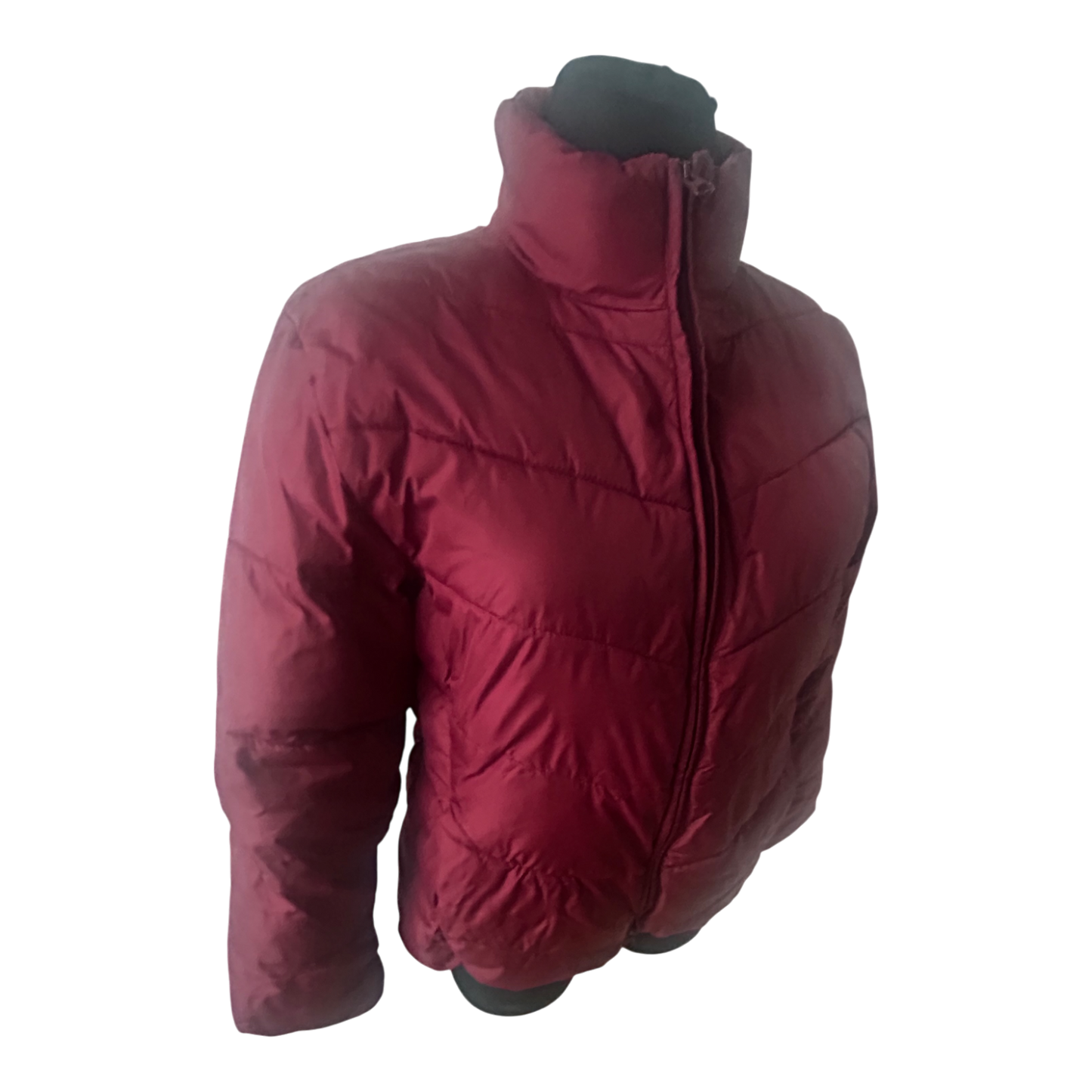 Tom Tailor Damen Steppjacke Gr 38 Weinrot Leicht Gefüttert Winterjacke Top